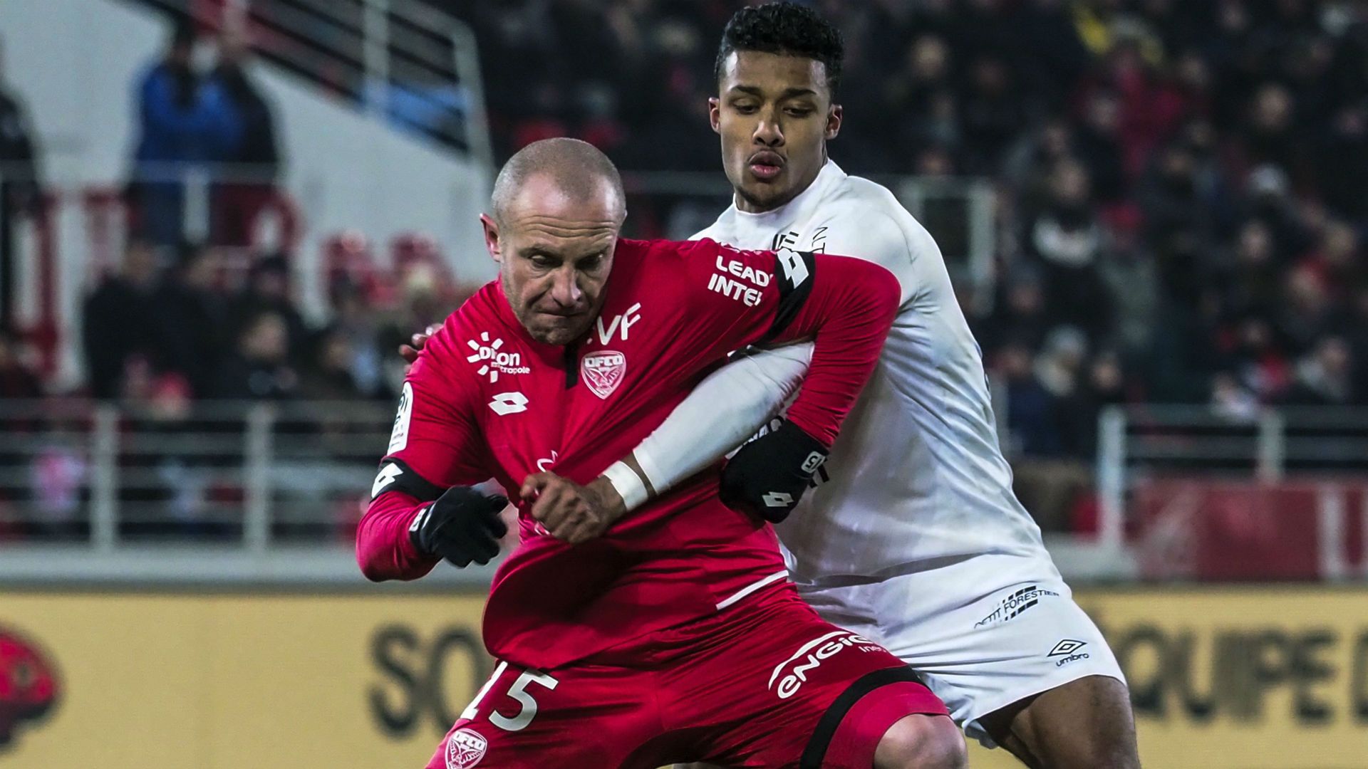 Florent Balmont Yoel Armougoum Dijon Caen Ligue 1 24022018