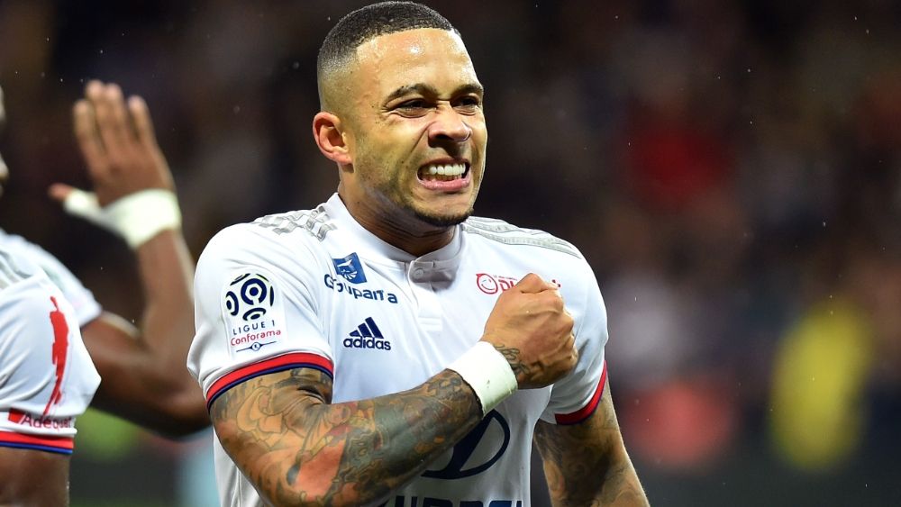 Memphis Depay Lyon 2019-20