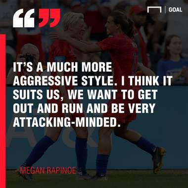 Megan Rapinoe on USWNT 433
