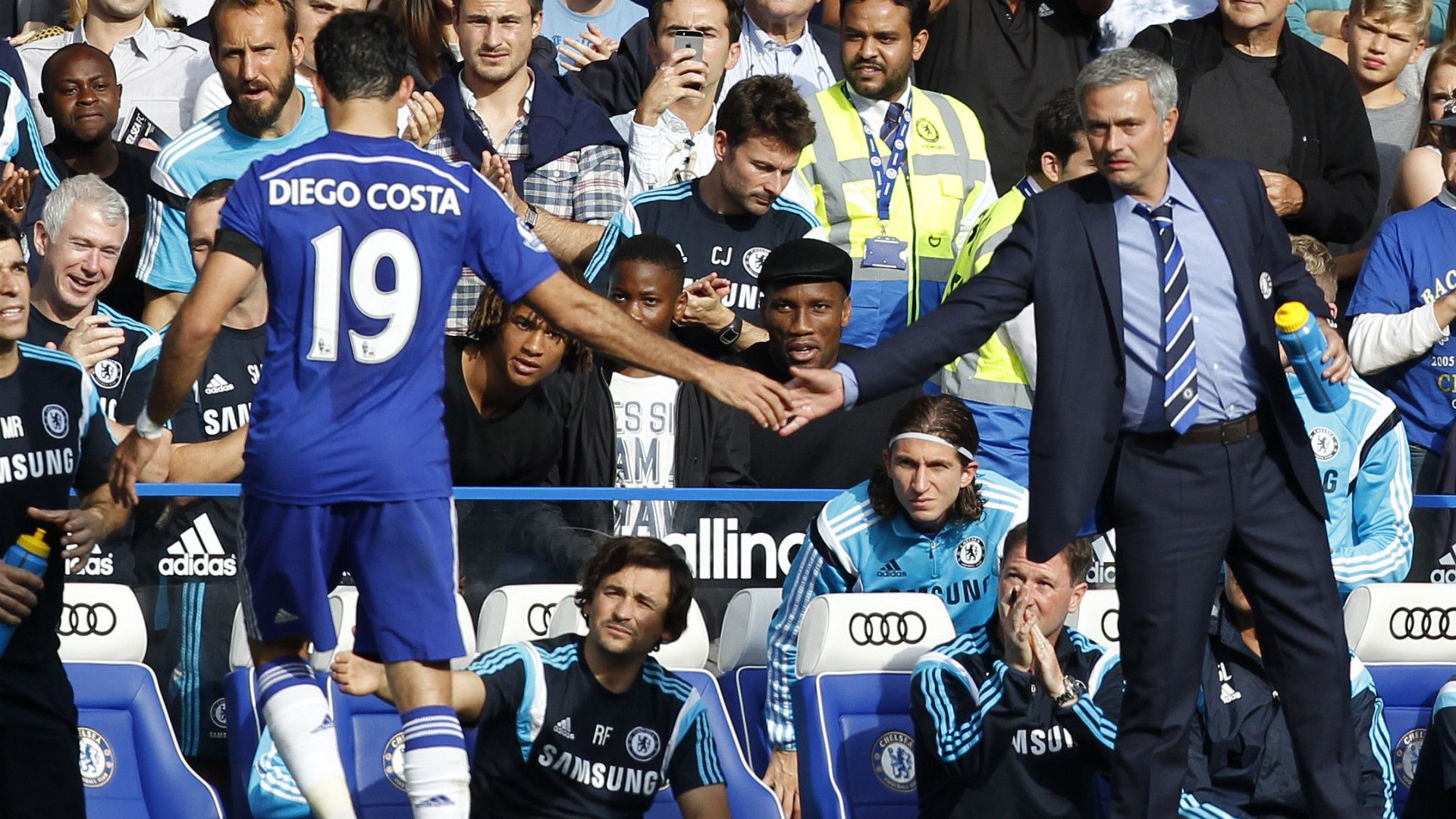 Diego Costa & Jose Mourinho | Chelsea