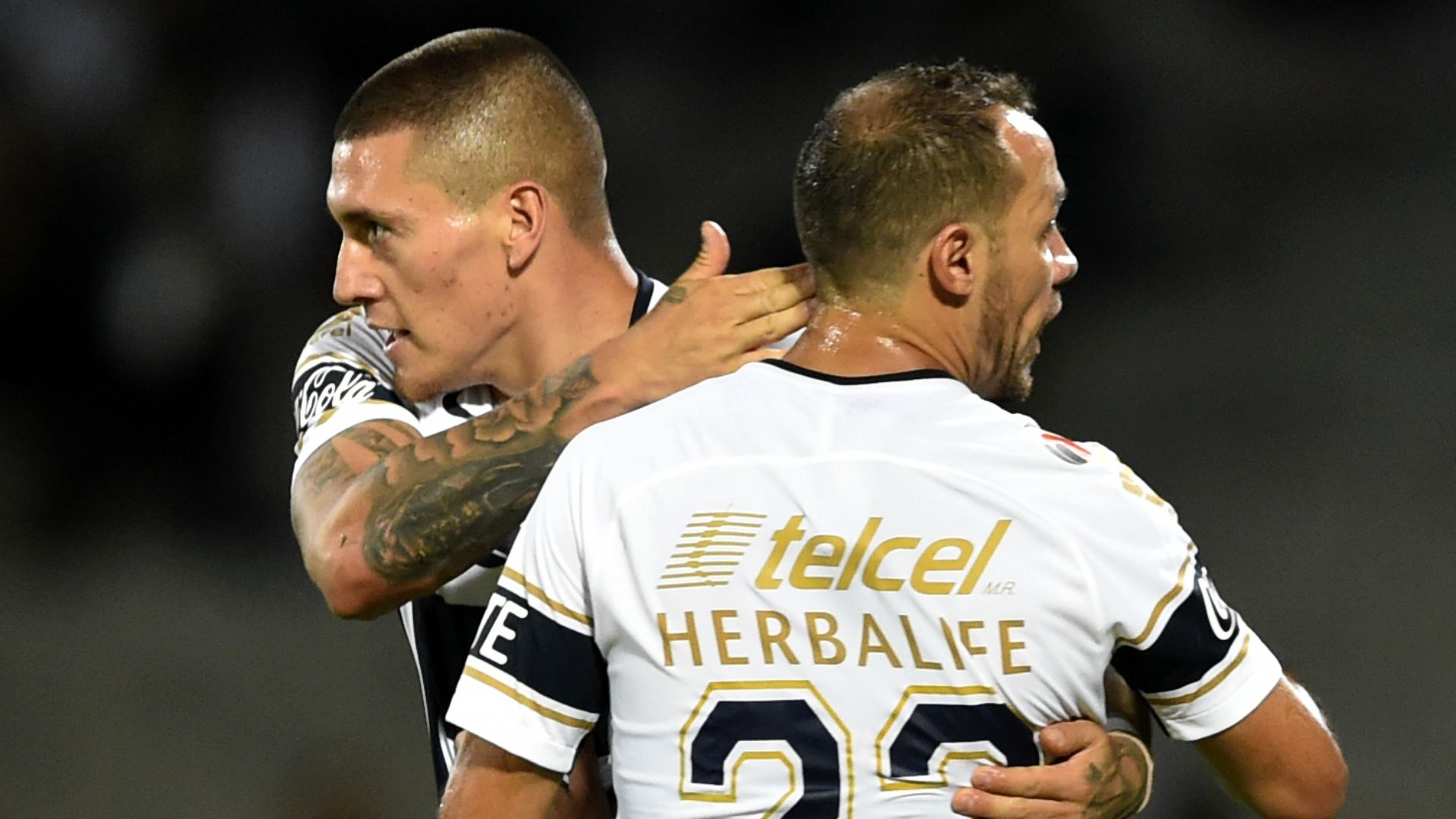 Nicolás Castillo Marcelo Díaz Pumas