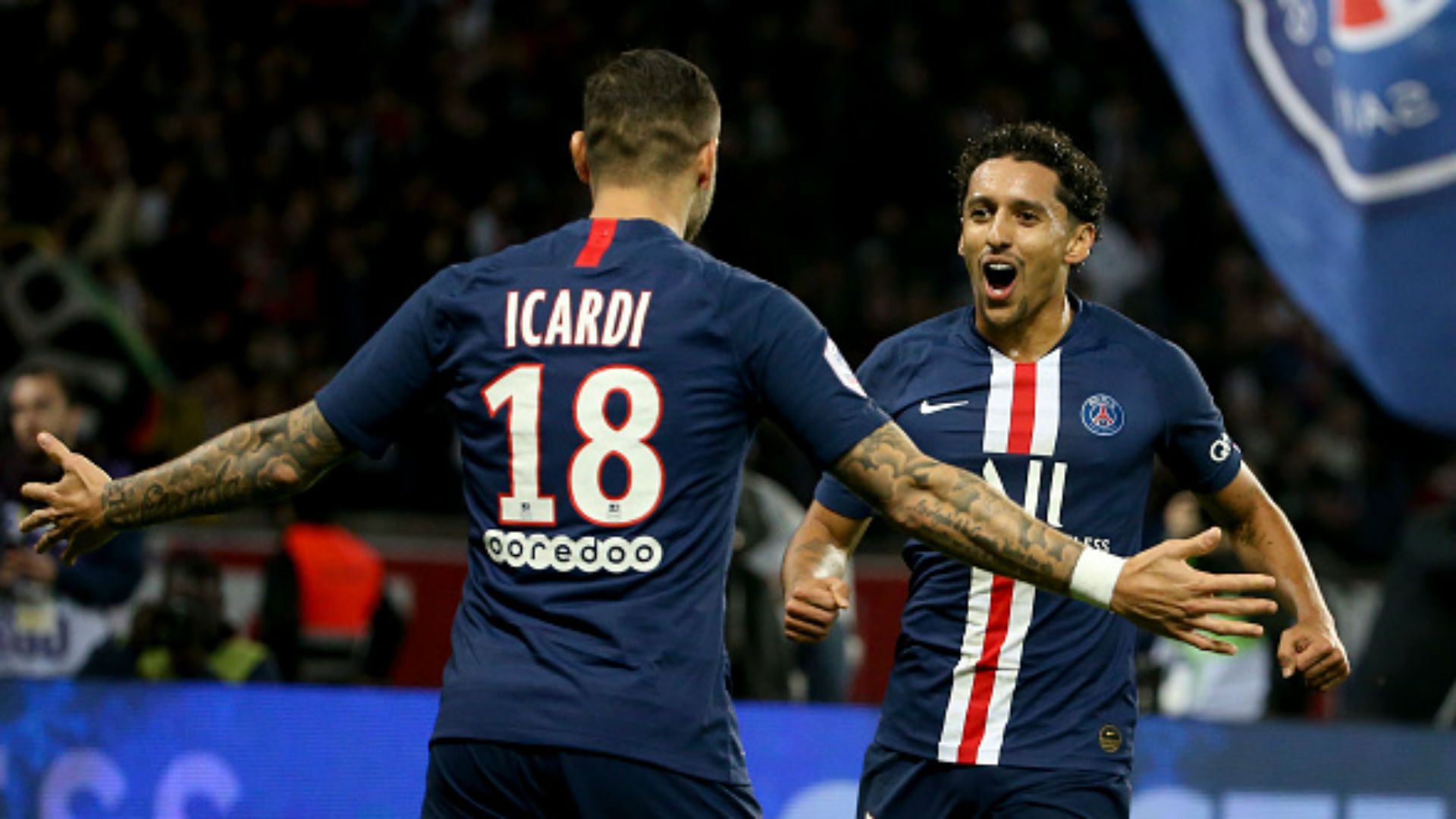 Icardi Marquinhos PSG Ligue 1