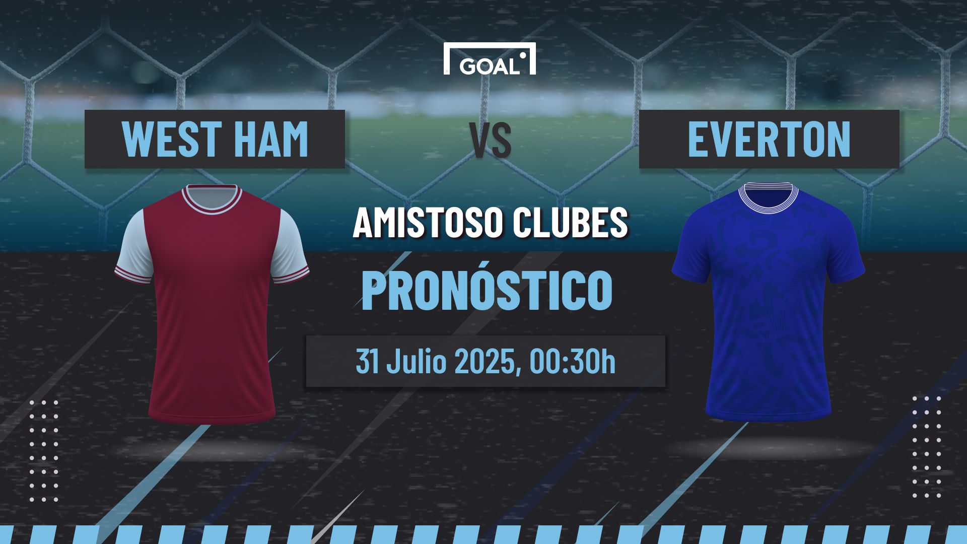 West Ham United vs Everton Pronóstico y Apuestas Amistoso de Clubes | 31/07/25