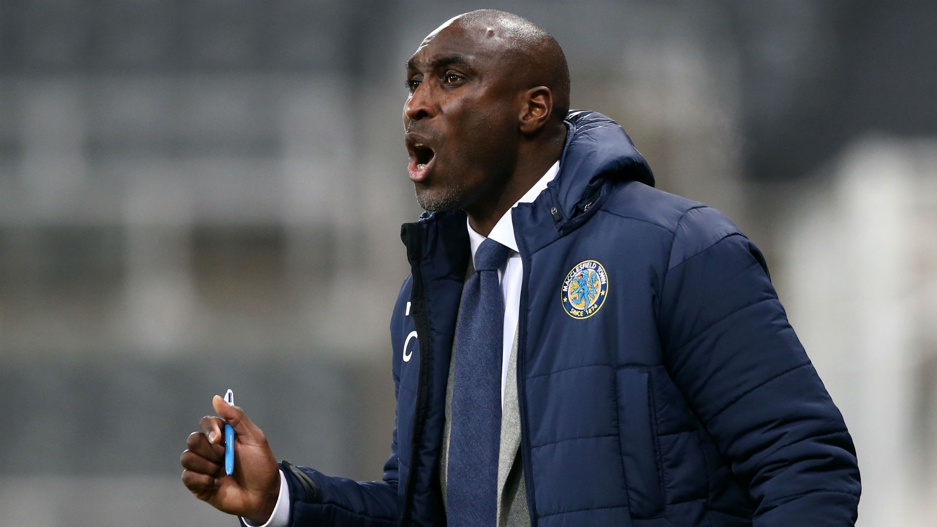 Sol Campbell Macclesfield Town