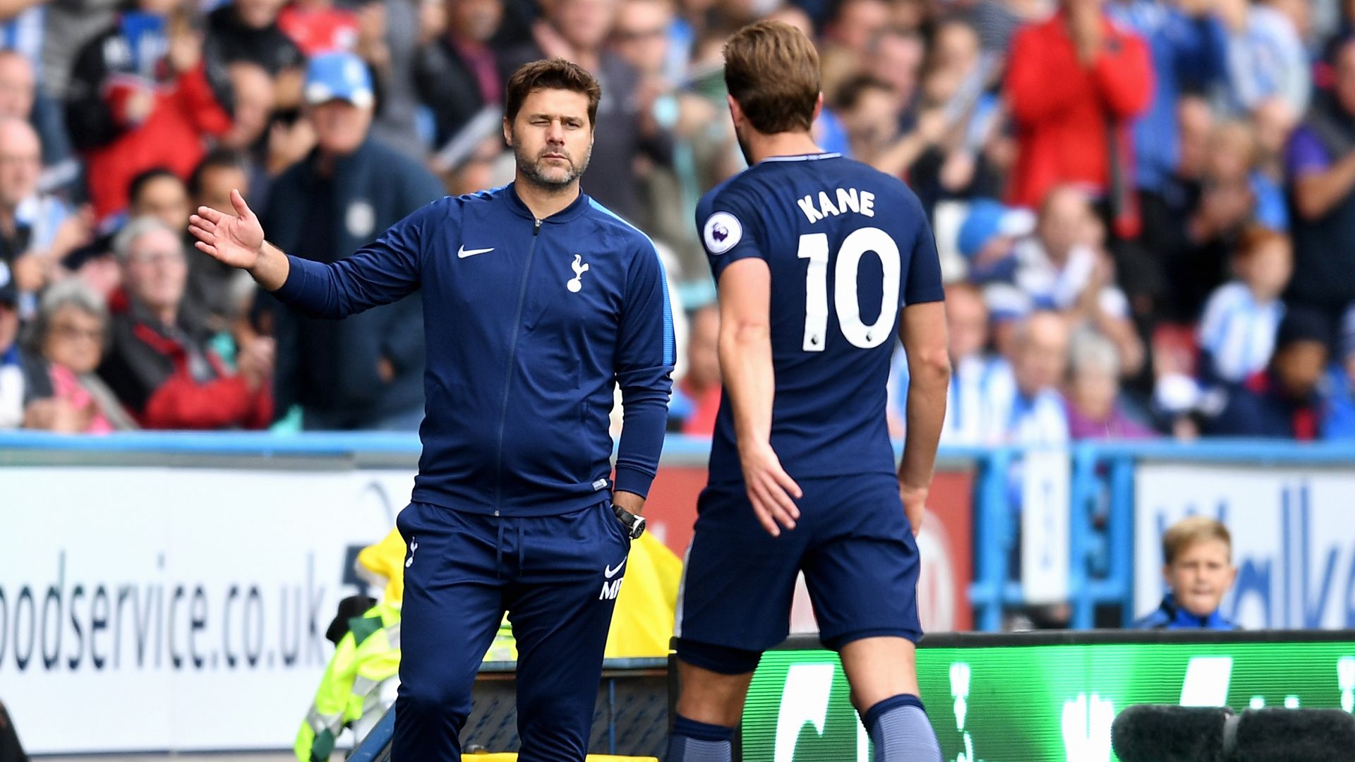 Mauricio Pochettino Harry Kane Tottenham Hotspur 16102017