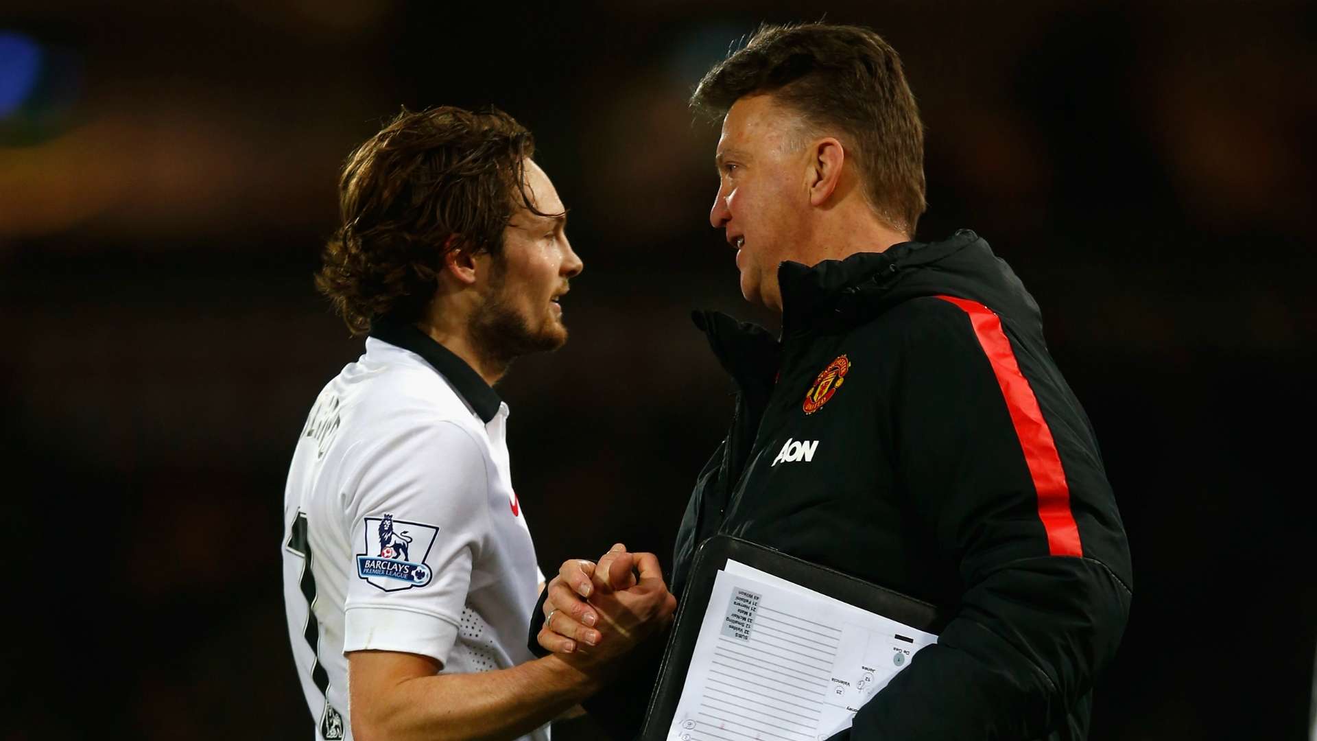Daley Blind; Louis van Gaal Manchester United