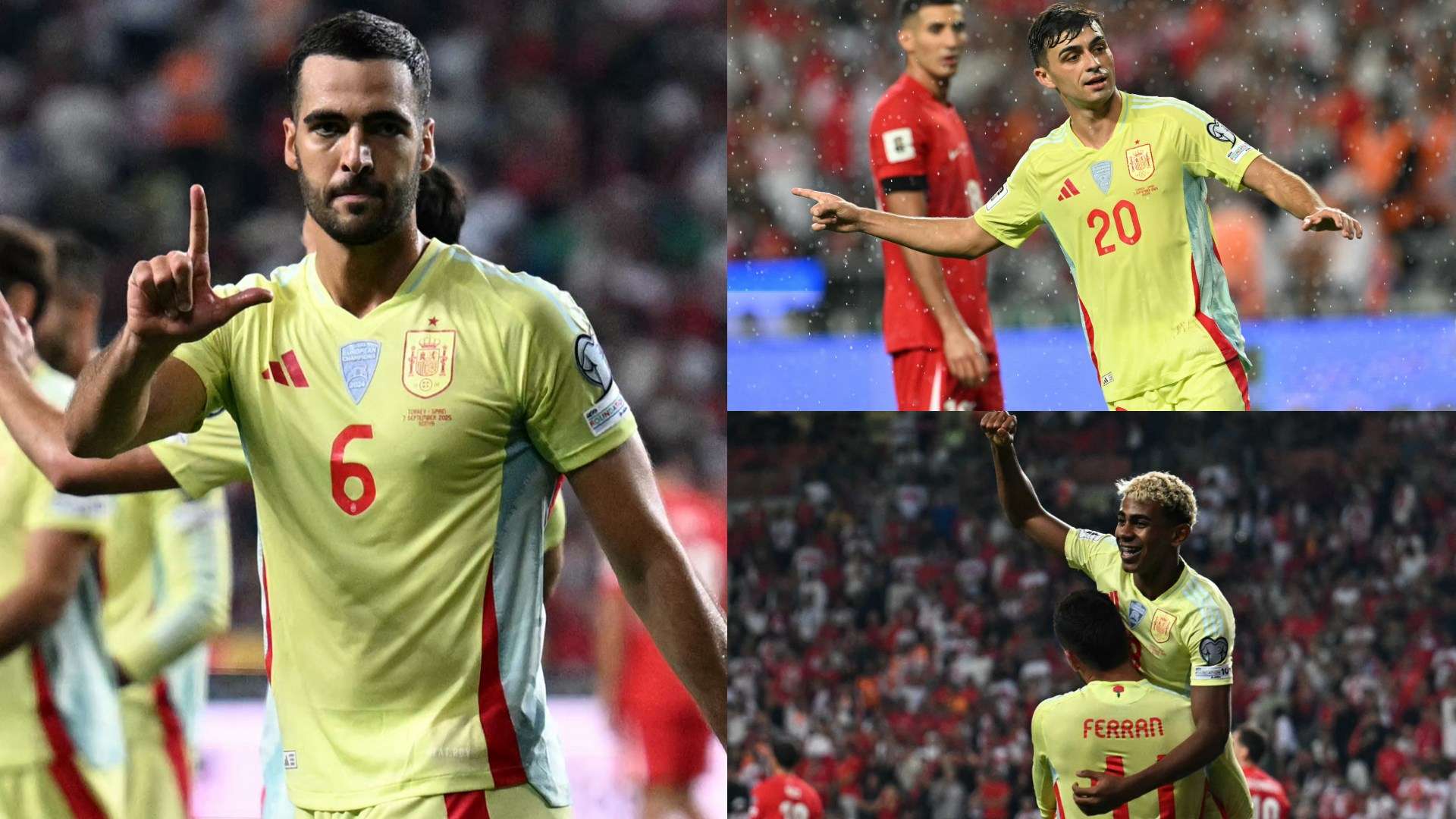 Spain vs Turkey player ratings: Hat-trick hero Mikel Merino leads sensational La Roja to 6-0 victory as Lamine Yamal & Pedri also run riot in World Cup qualifying rout | Goal.com