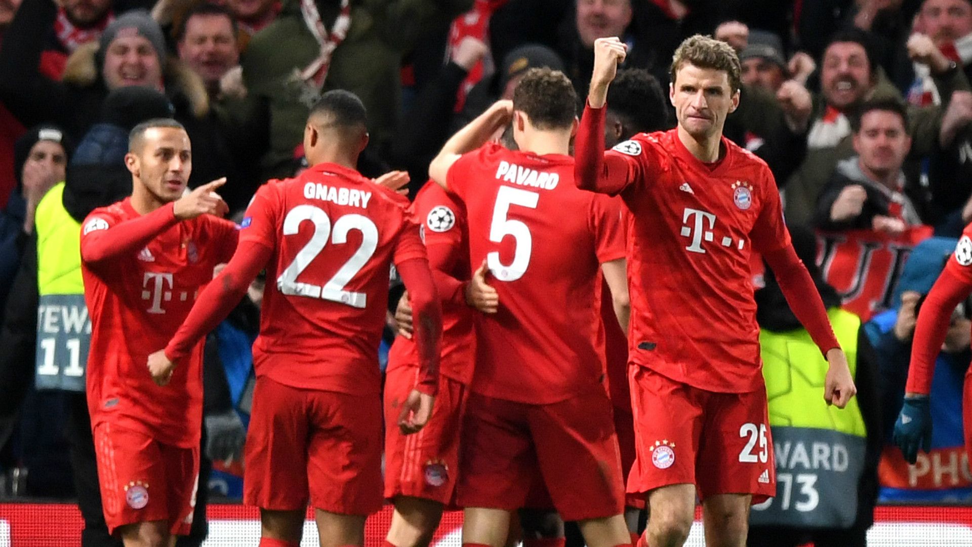 Bayern Munich celebrate 2019-20