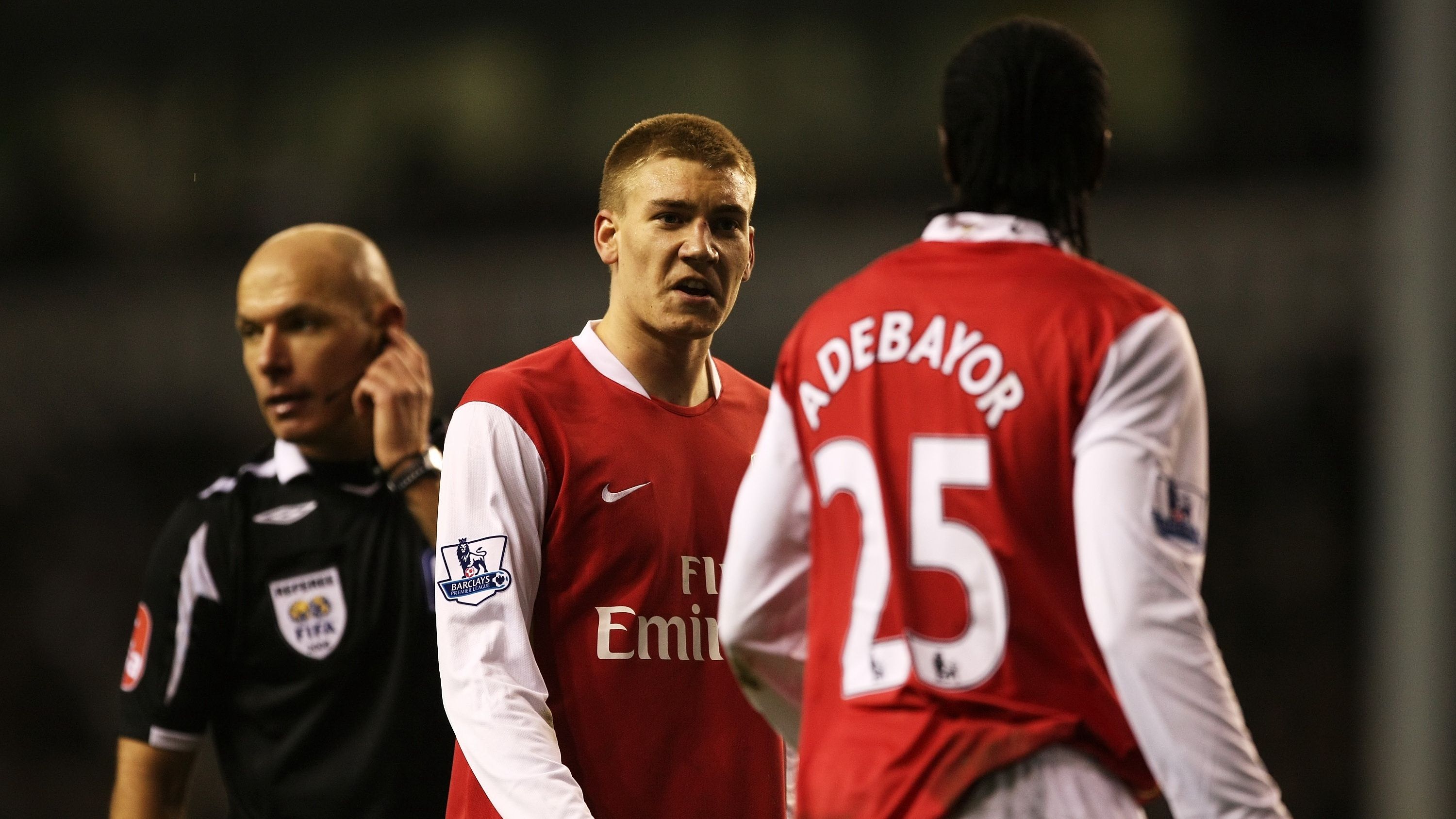 Nicklas Bendtner Emmanuel Adebayor Arsenal