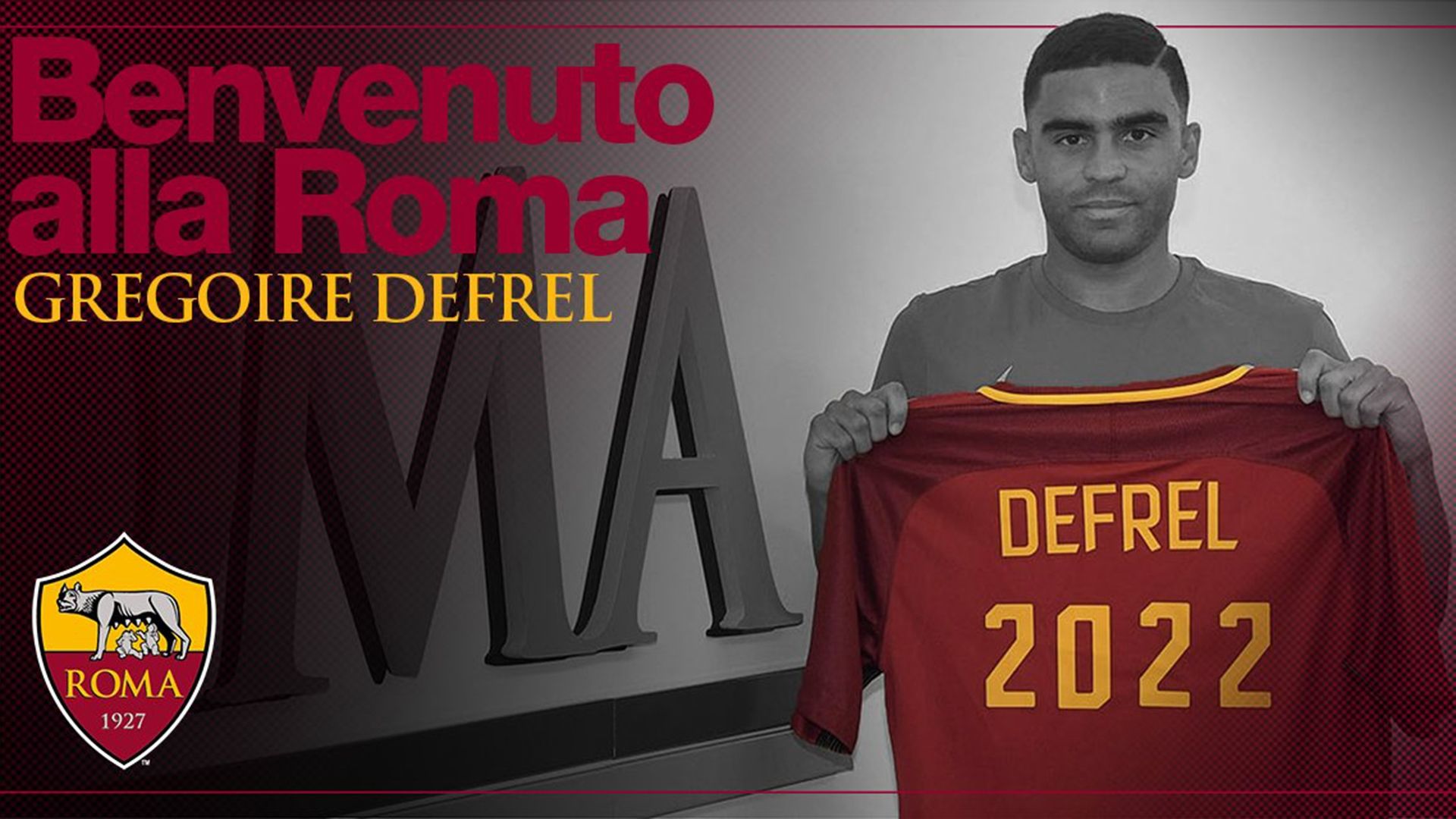 Gregoire Defrel Roma