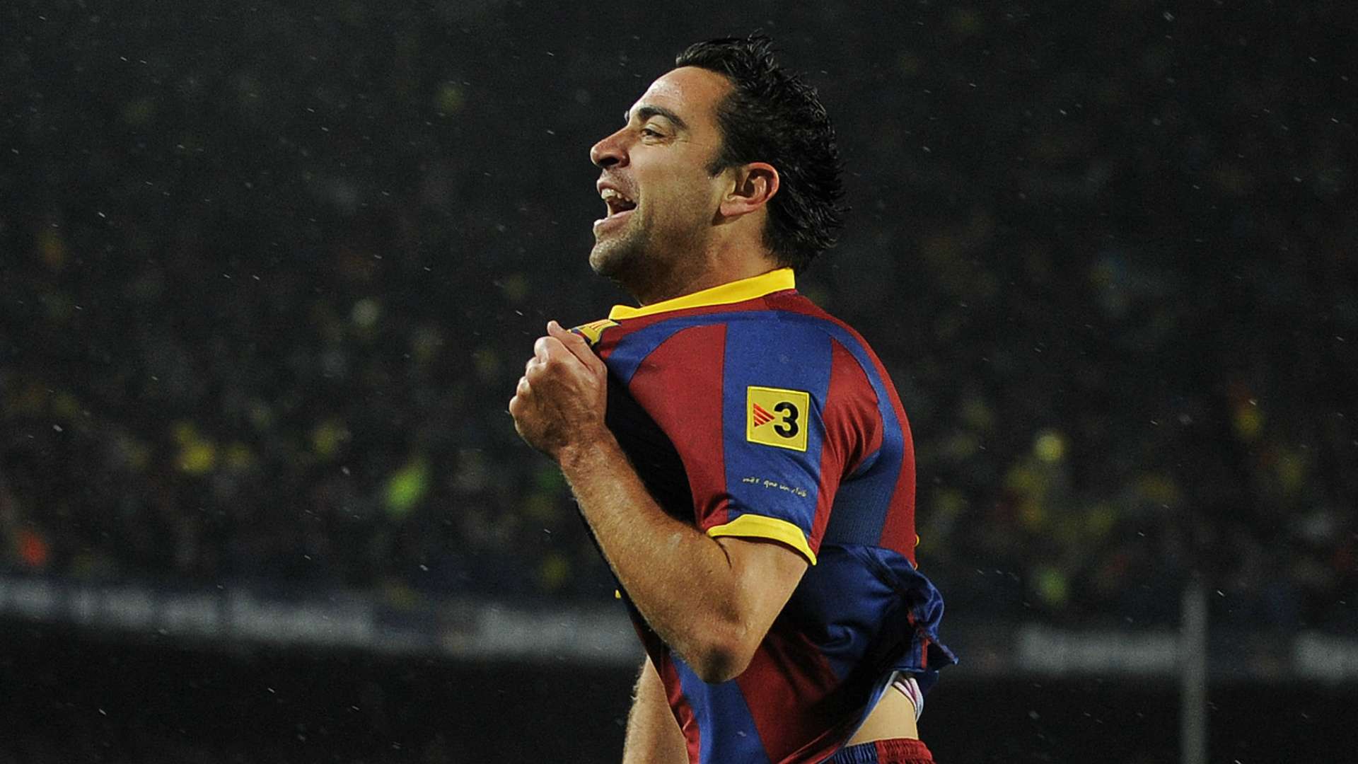 Xavi Barcelona Real Madrid 2010