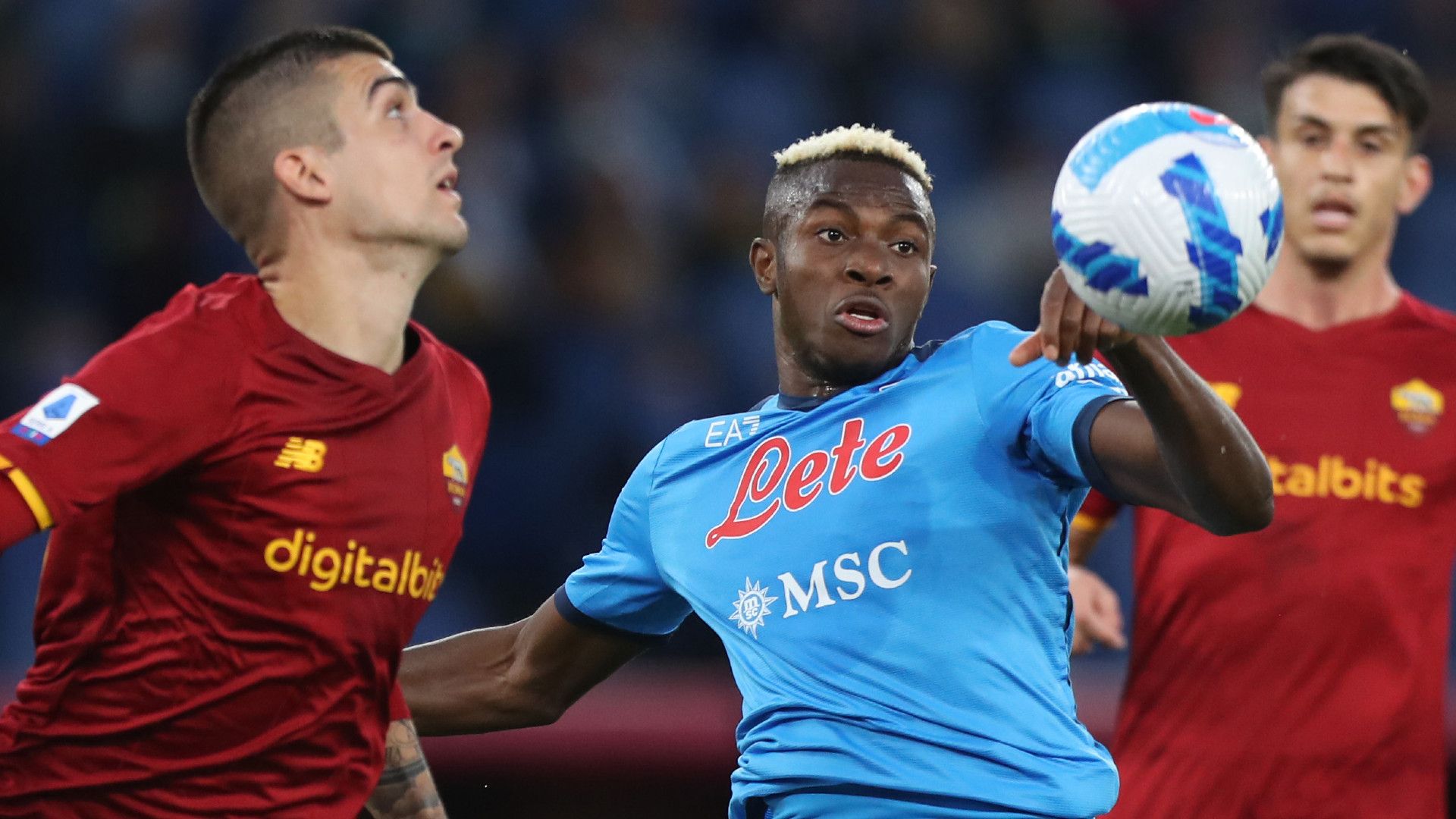 VICTOR OSIMHEN NAPOLI SERIE A 24102021