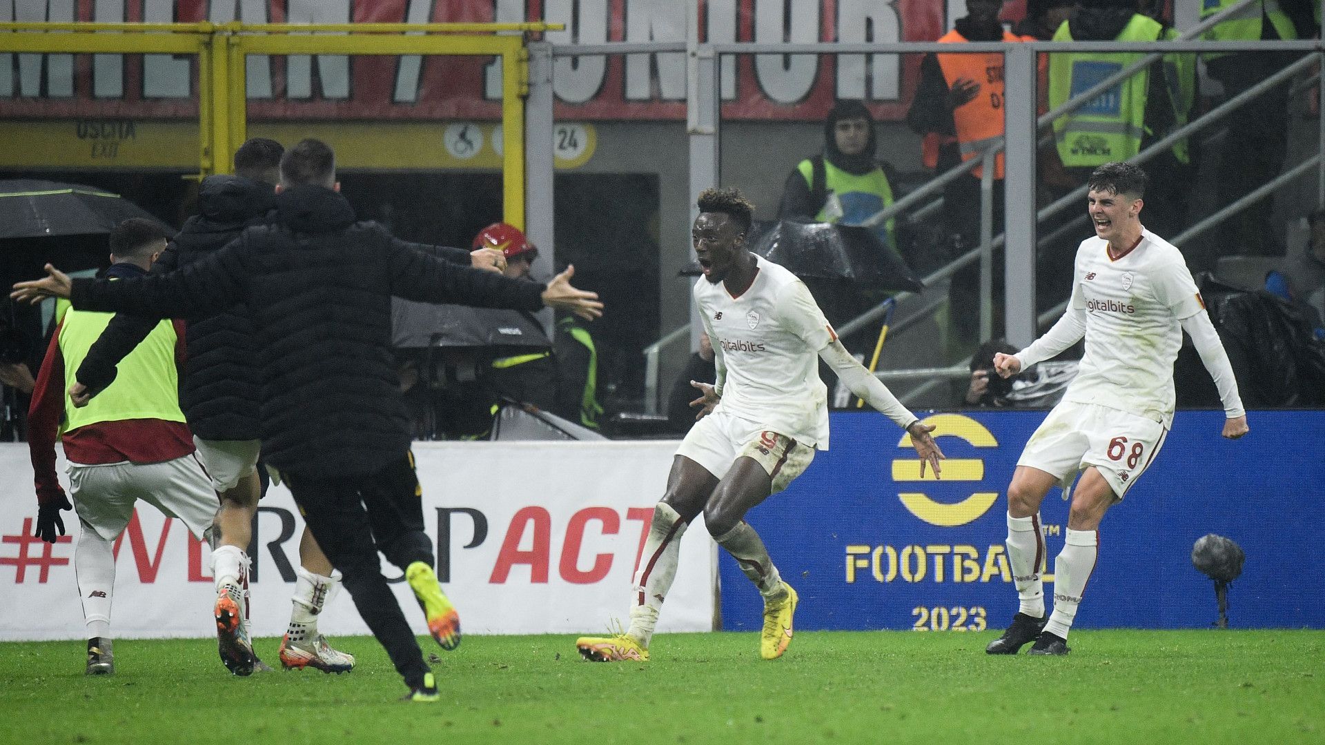 Abraham Milan Roma Serie A