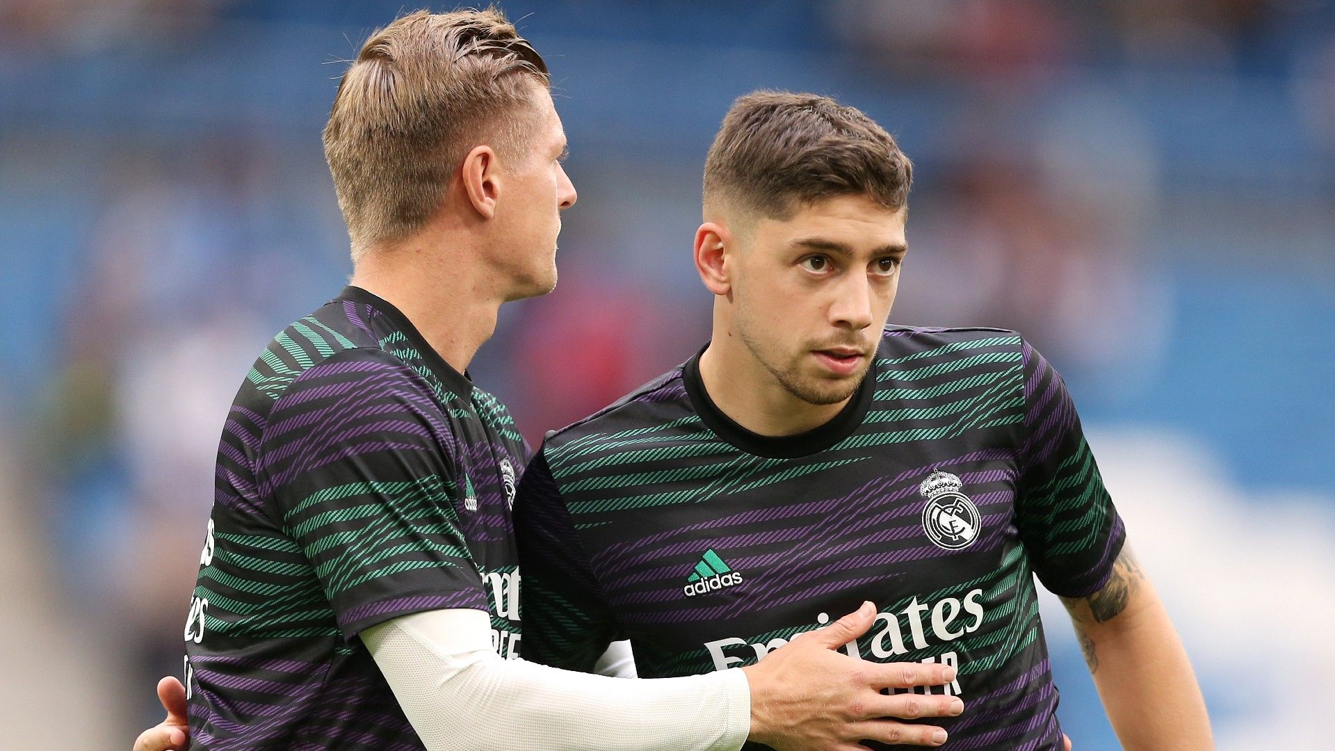 Fede Valverde Toni Kroos Real Madrid