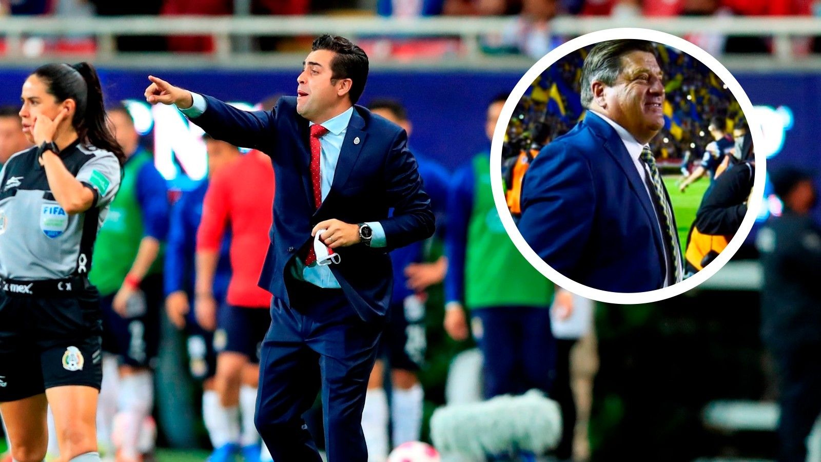 Miguel Herrera Marcelo Míchel Leaño Chivas