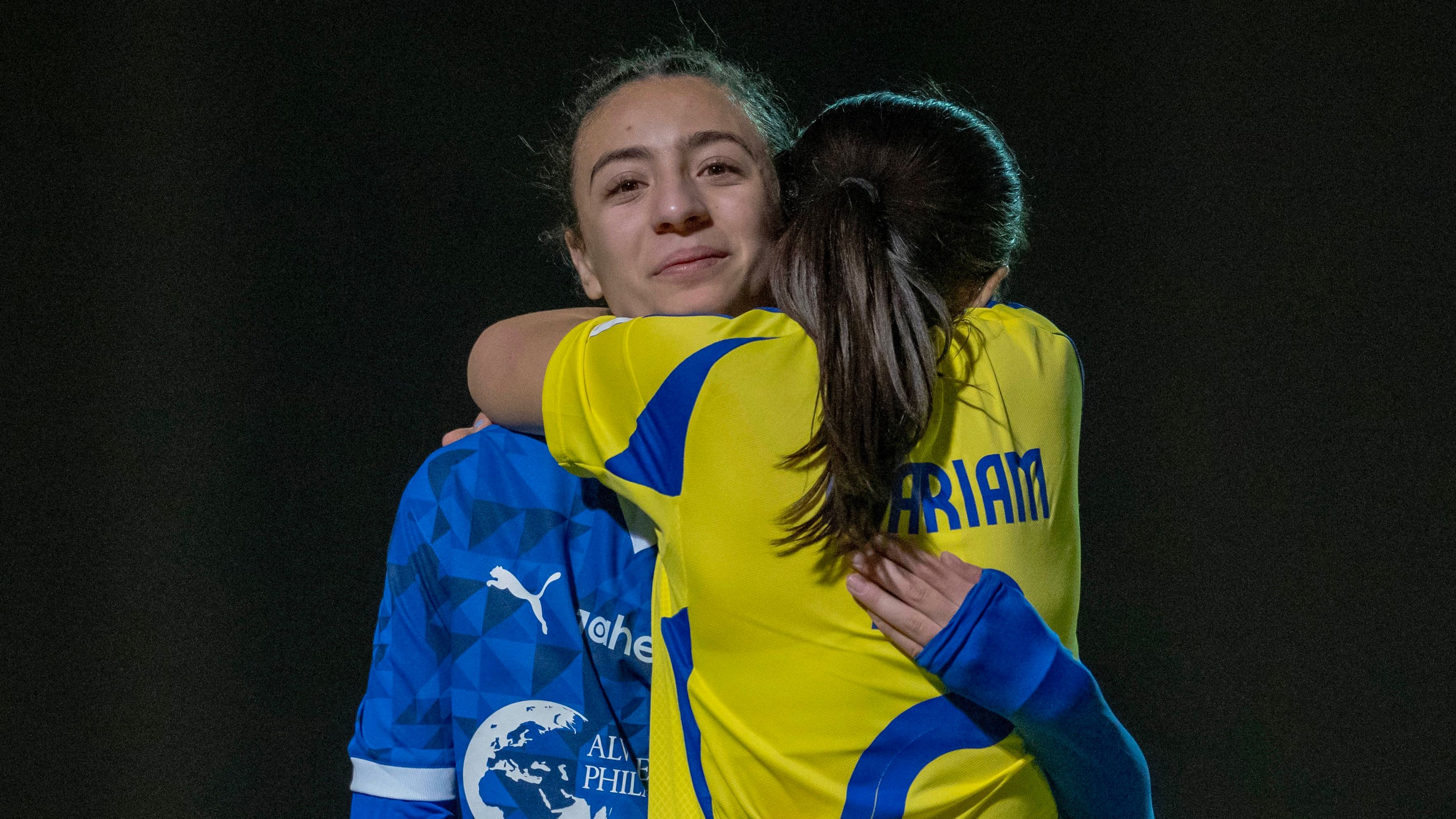 Al Nassr and Al Hilal Women's U-17 team football 