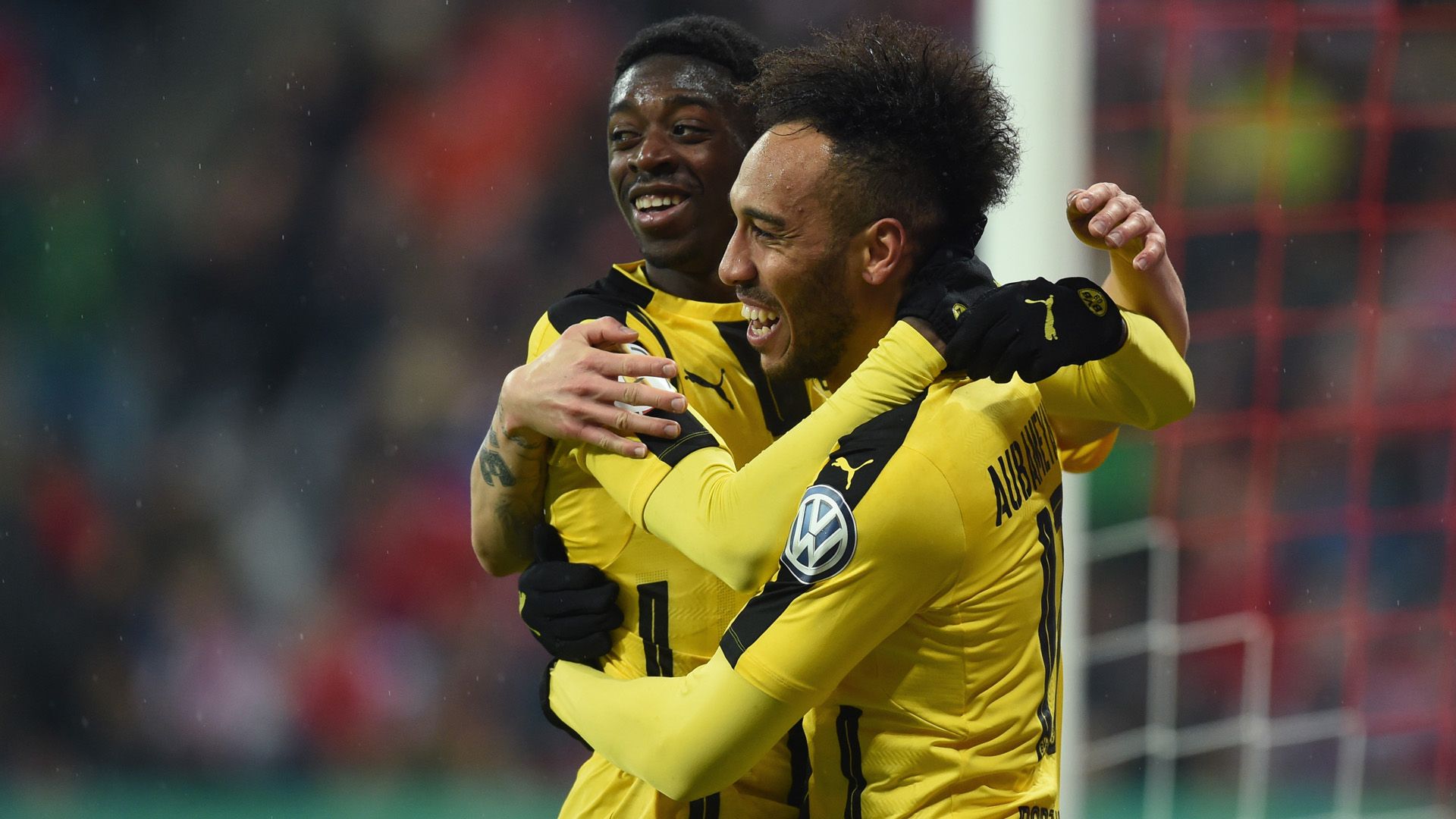 ousmane dembele pierre emerick aubameyang borussia dortmund bundesliga