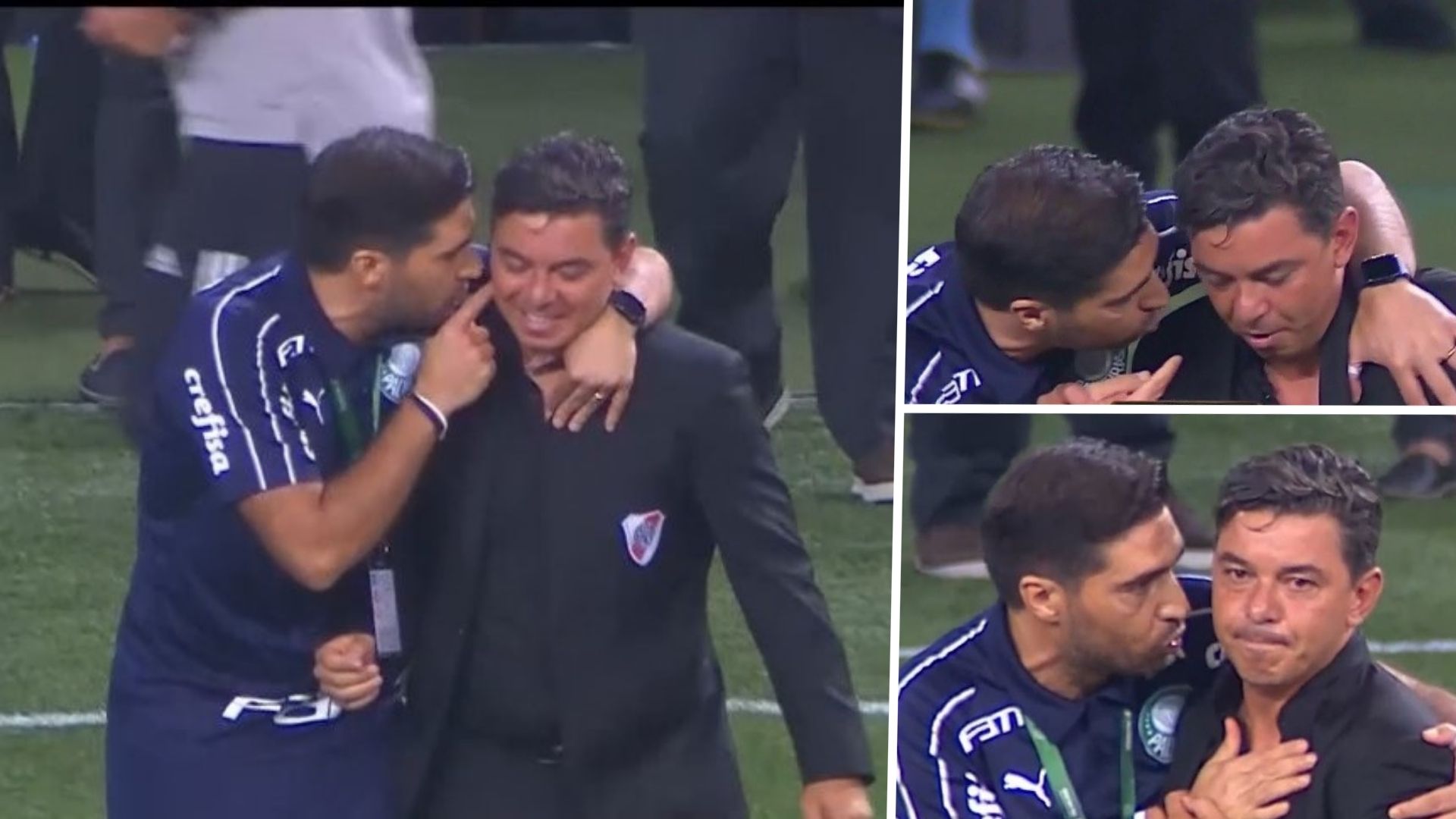 captura Abel Ferreira Gallardo Palmeiras River Plate Copa Libertadores 12012021