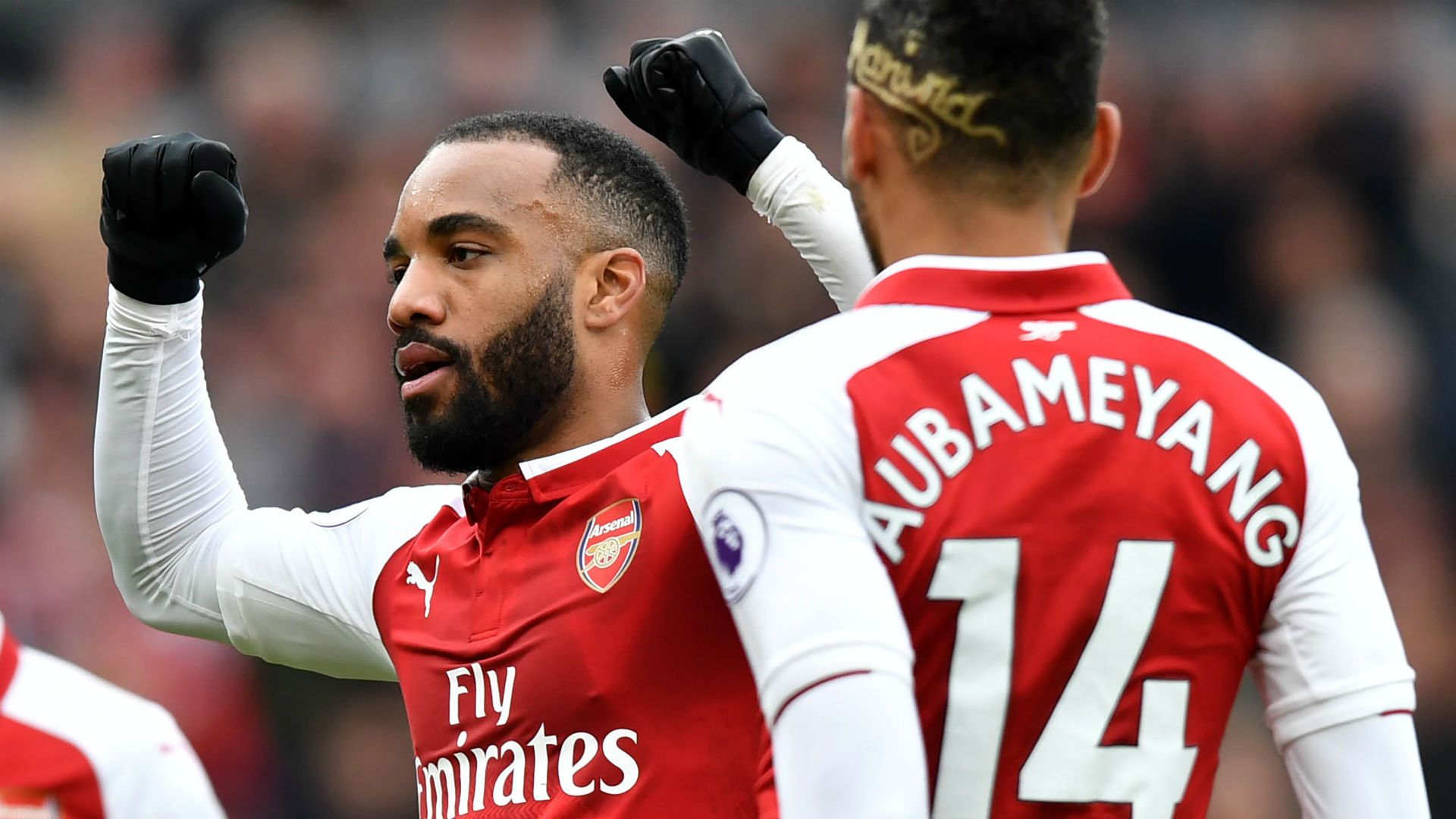 Alexandre Lacazette Pierre-Emerick Aubameyang Arsenal