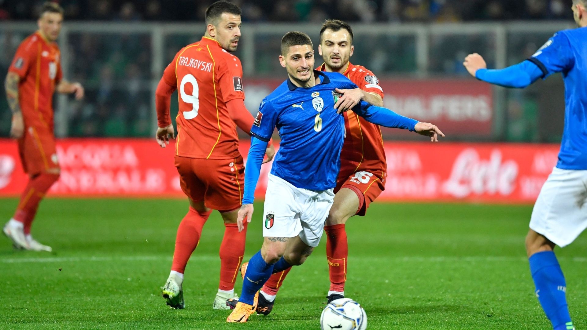 Marco Verratti Italy North Macedonia