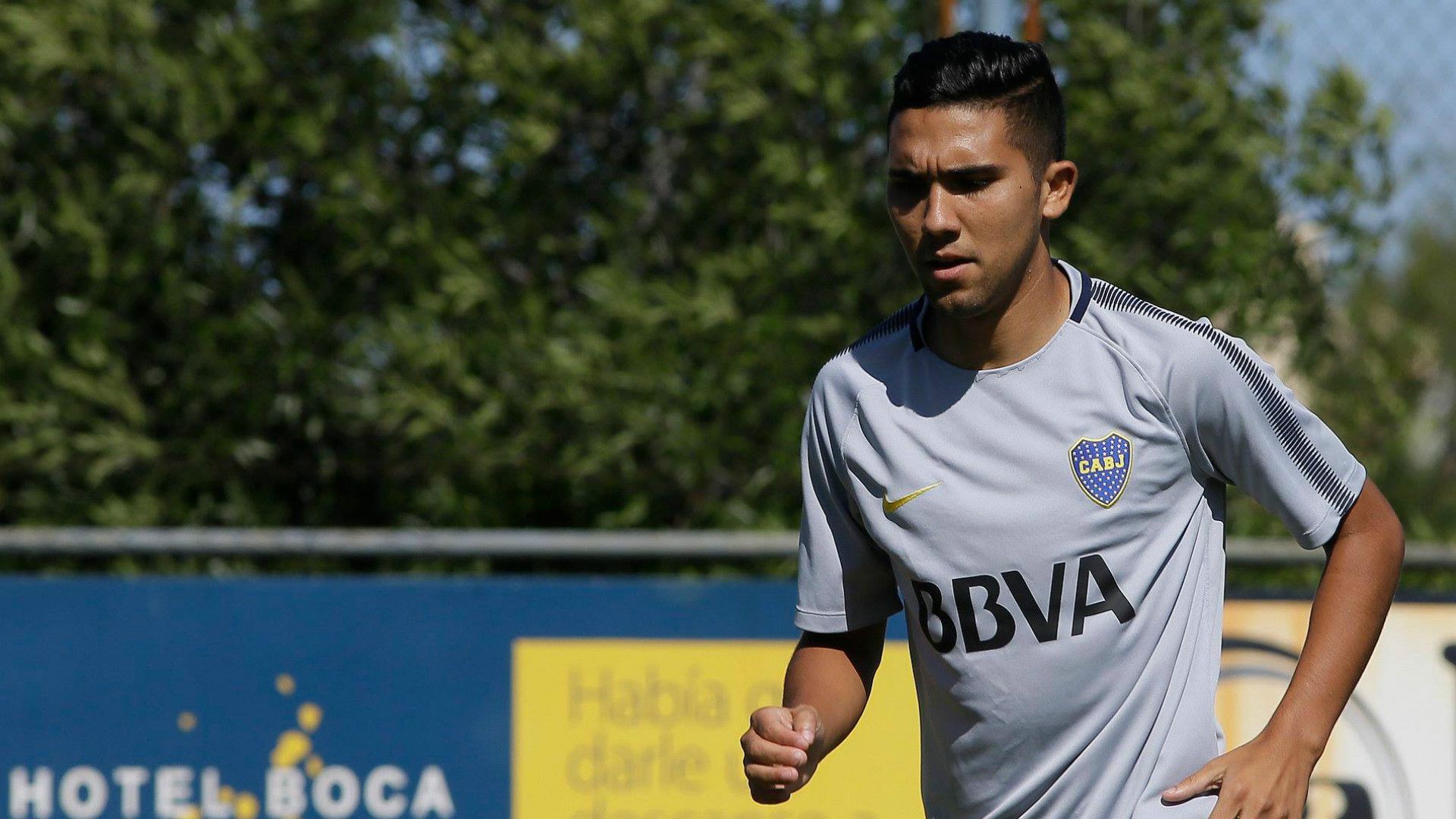 Bebelo Reynoso Boca Entrenamiento 30012018