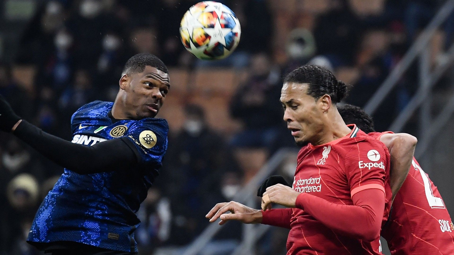 Dumfries Van Dijk Inter Liverpool