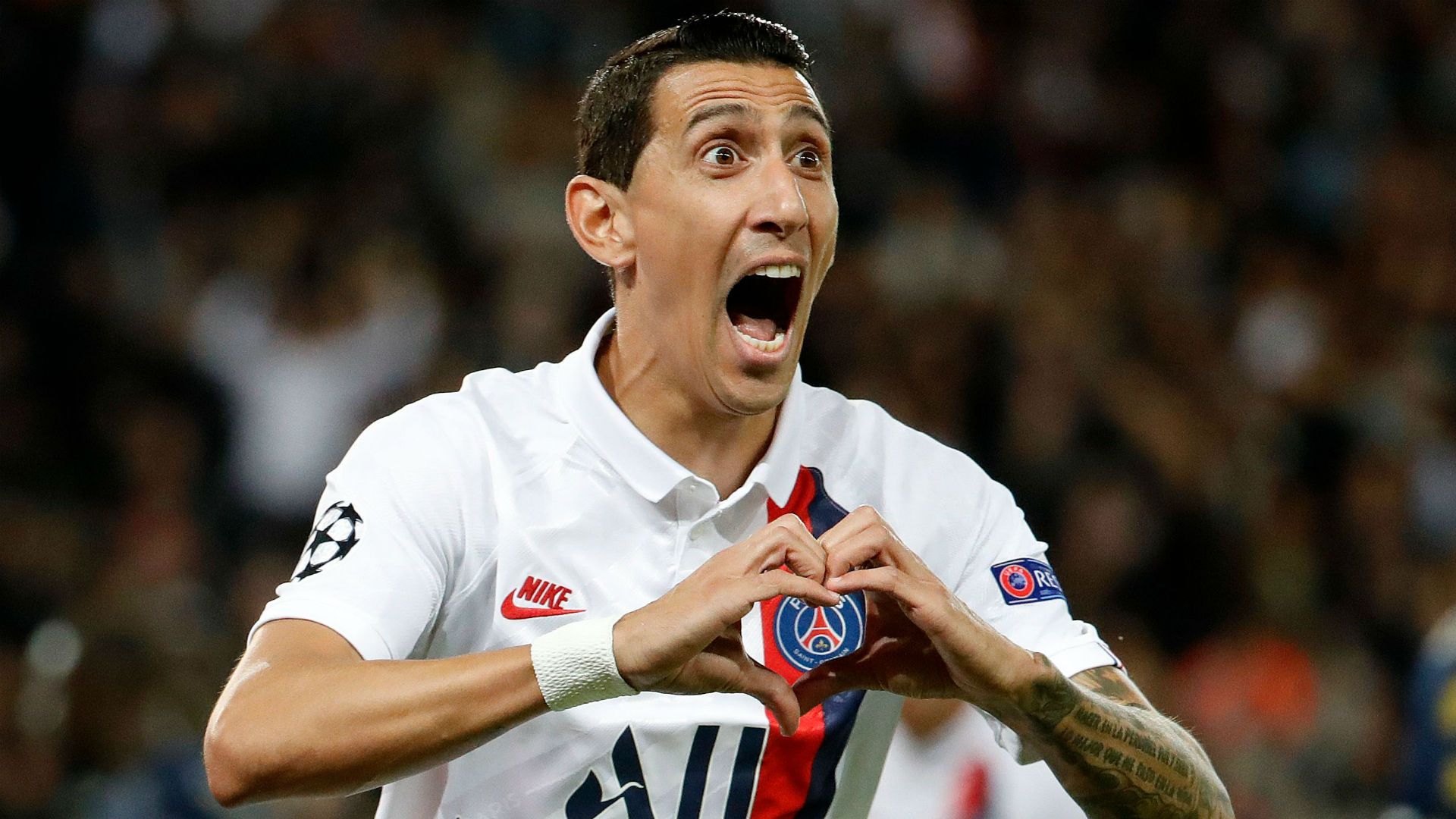 Angel Di Maria PSG Real Madrid UEFA Champions League 18092019