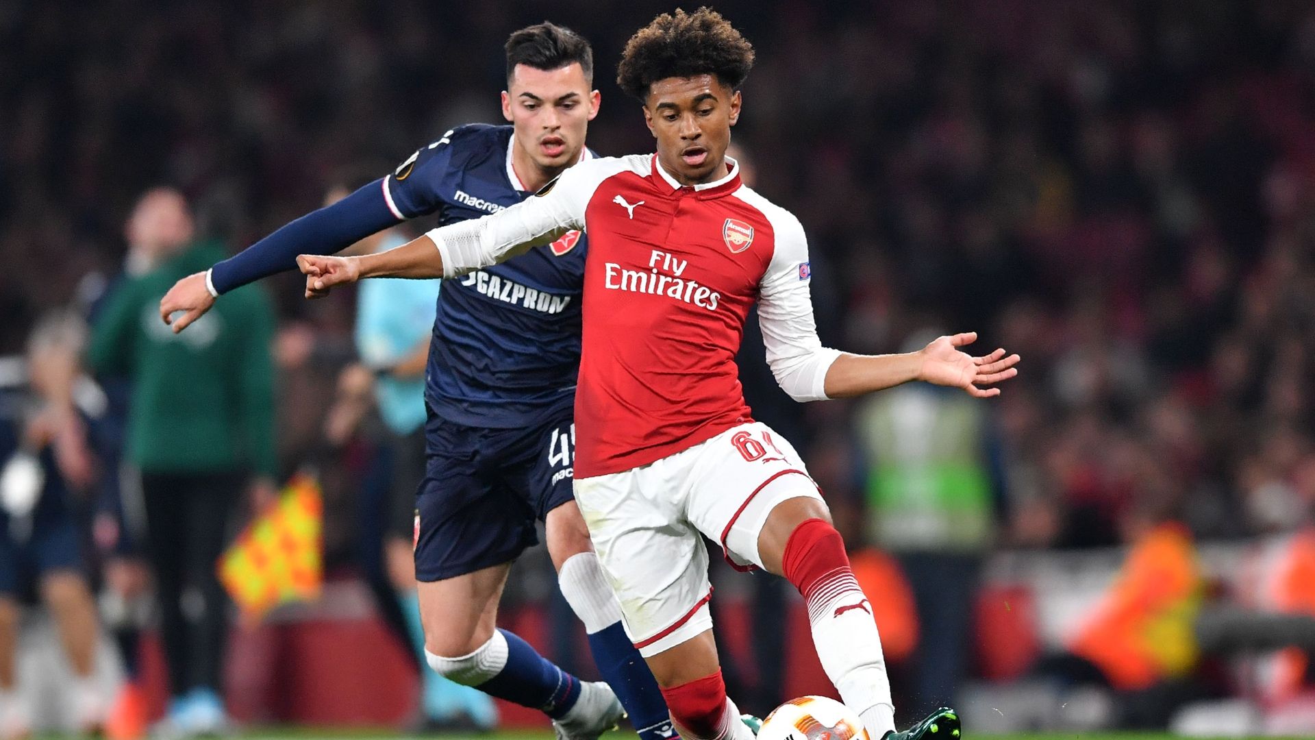 Willock Arsenal Red Star Belgrad 11022017