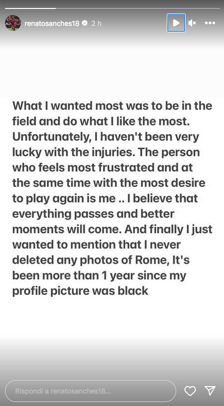 Renato Sanches Instagram