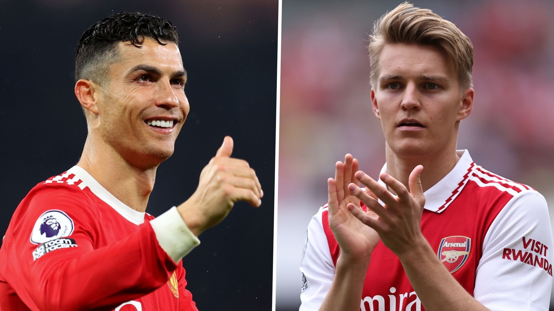 Cristiano Ronaldo Martin Odegaard