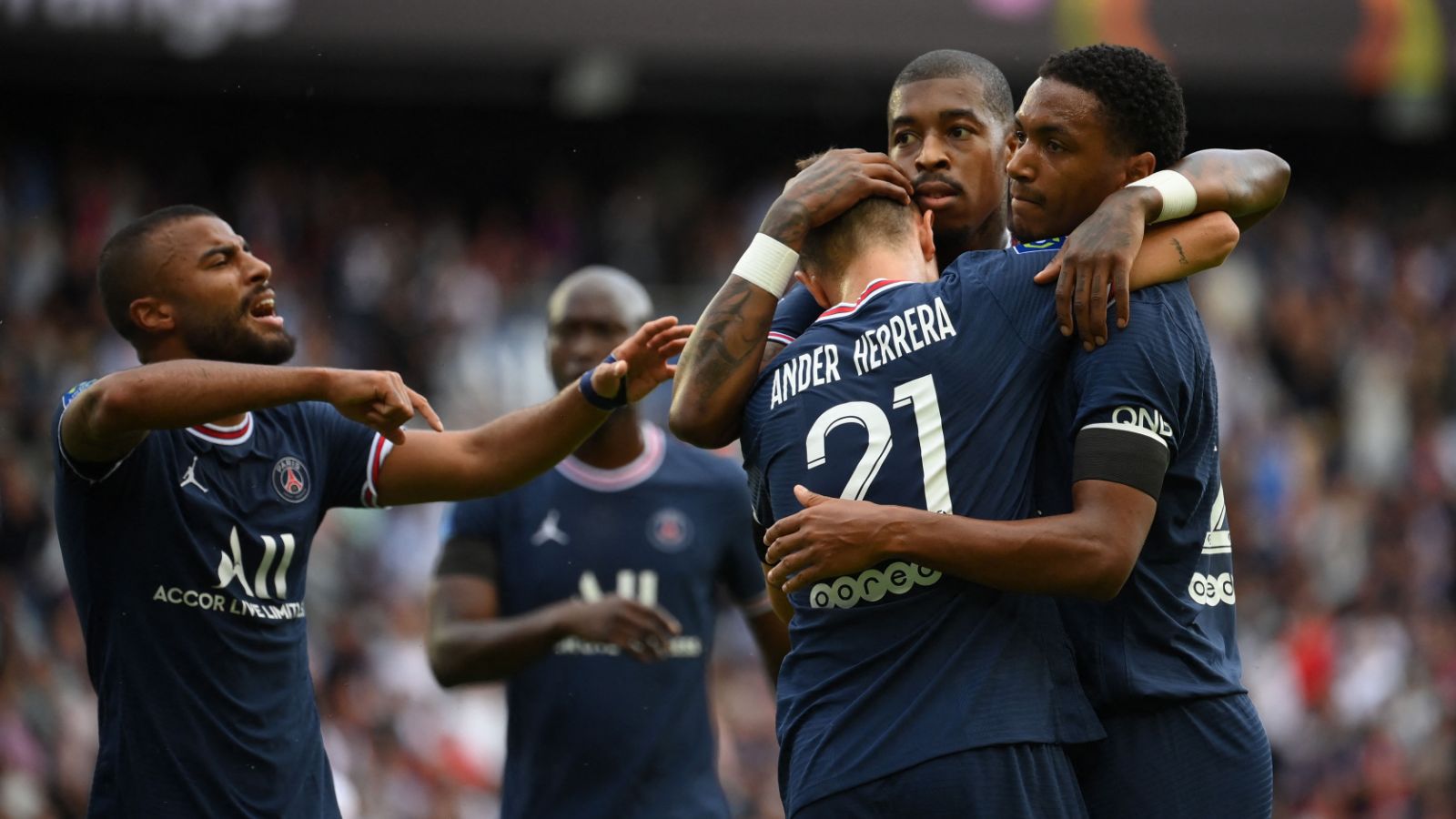 PSG Clermont Ander Herrera