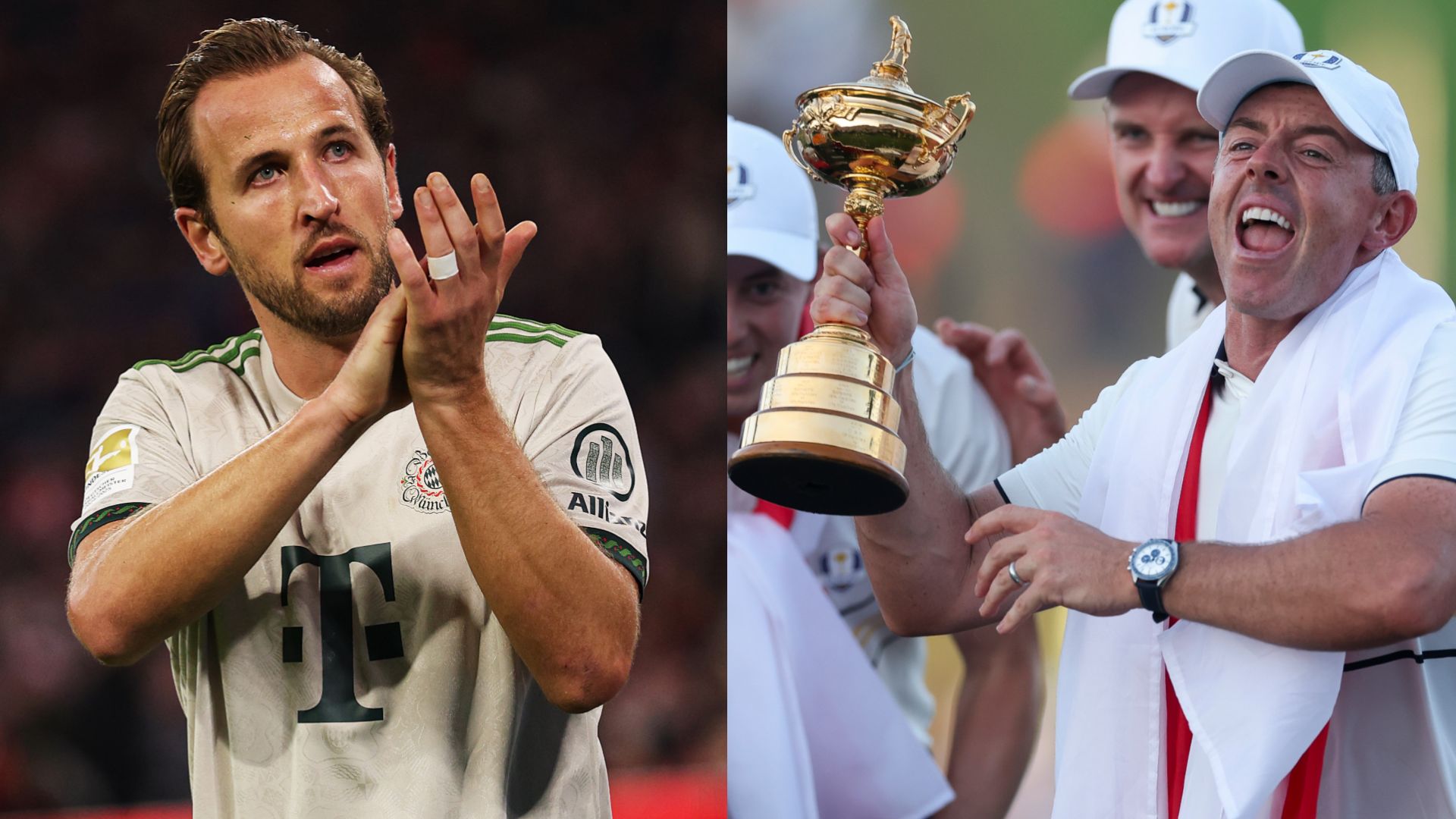 Harry Kane Ryder Cup Rory McIlroy 2025