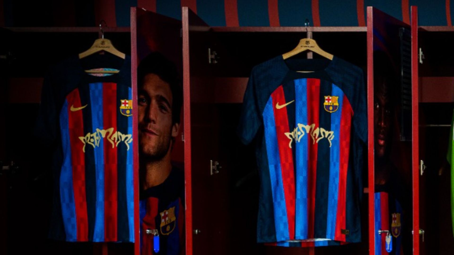 Maillot Barcelone enfant 2022 2023 quatrième jaune
