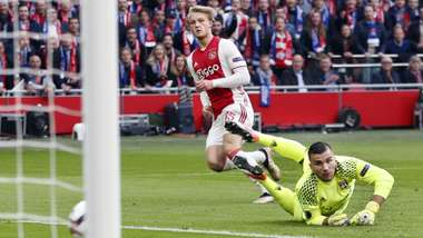 Kasper Dolberg, Ajax - Lyon, Europa League, 03042017 Edi