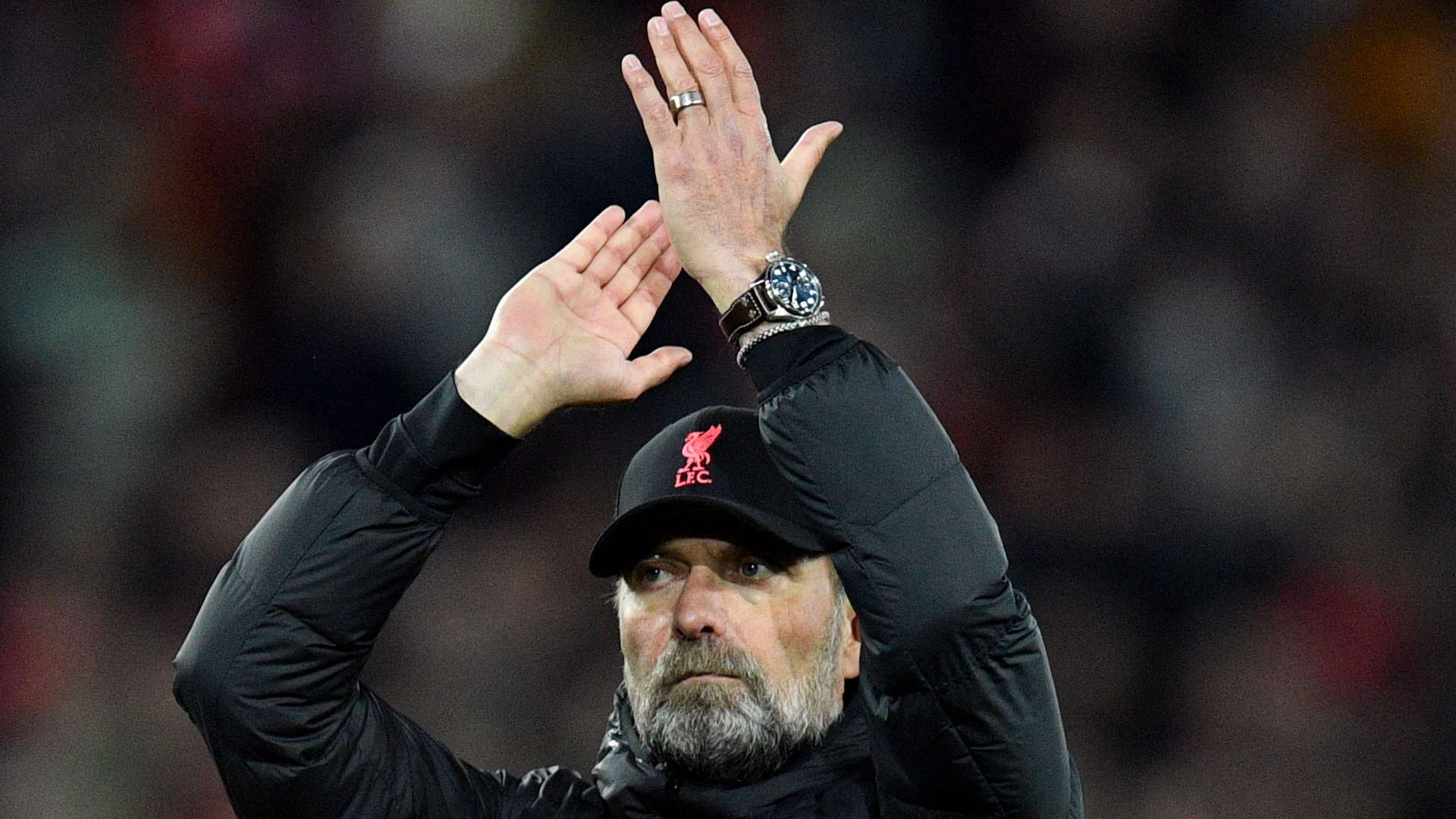 Jurgen Klopp Liverpool 2021-22 clap