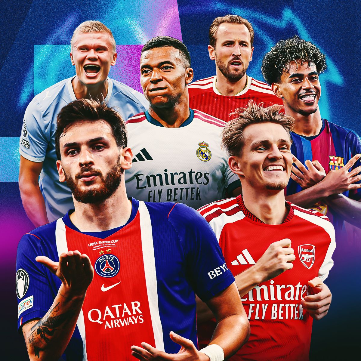 Champions League power rankings 1:1