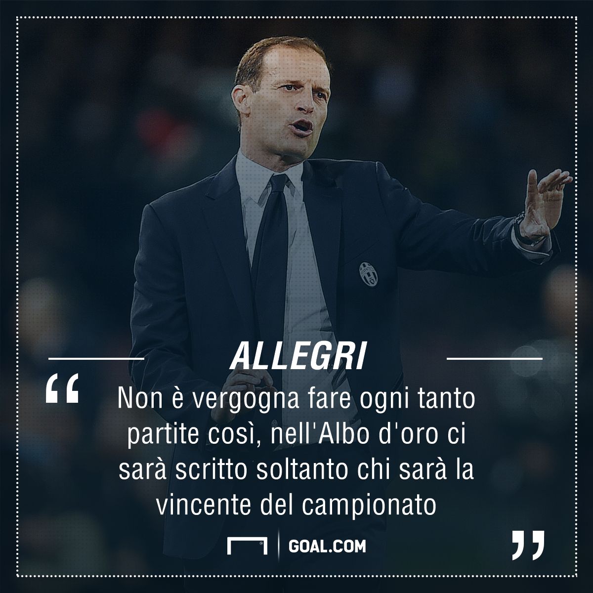 Allegri post Napoli PS ita