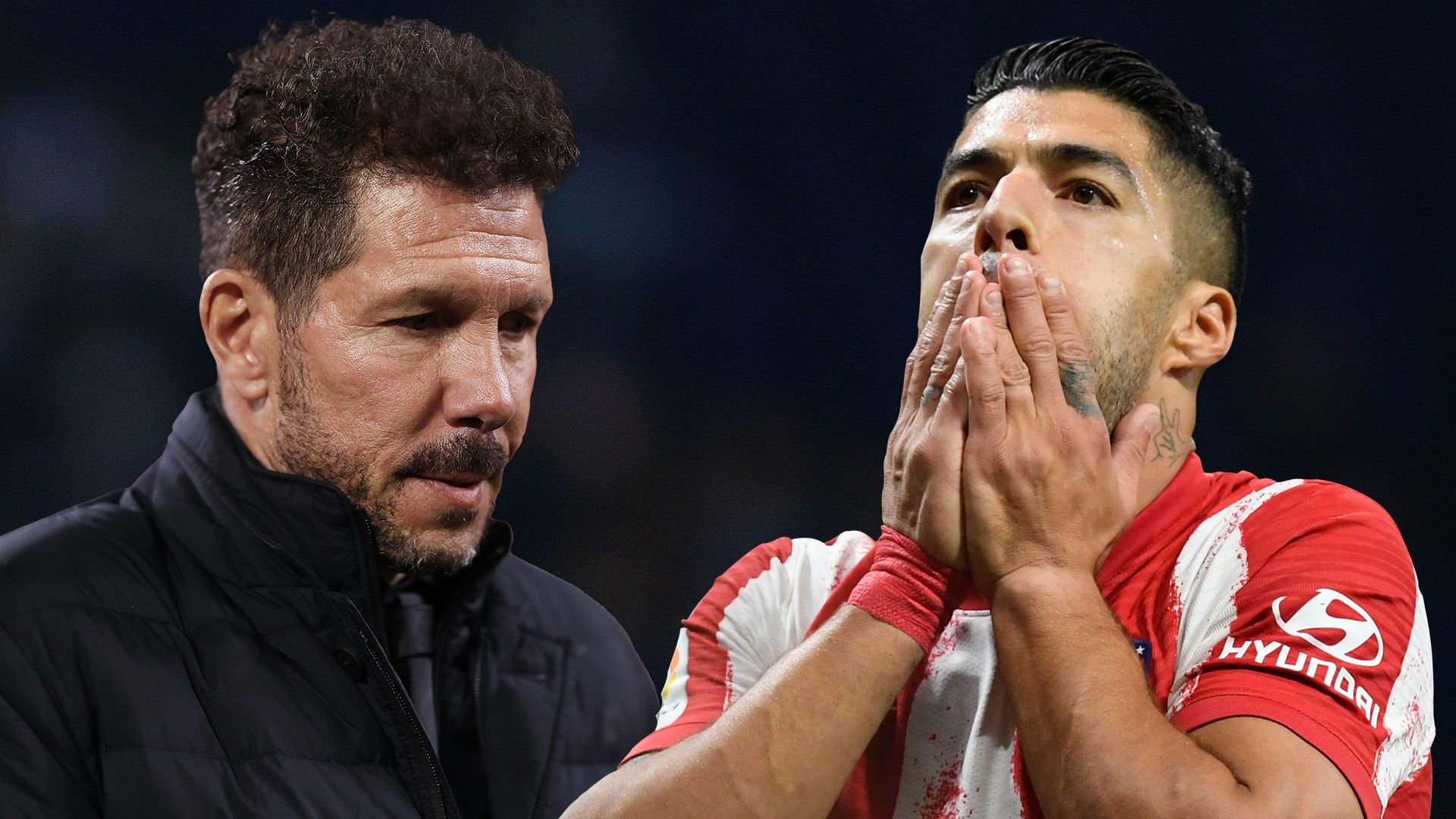 Diego Simeone Luis Suarez Atletico Madrid