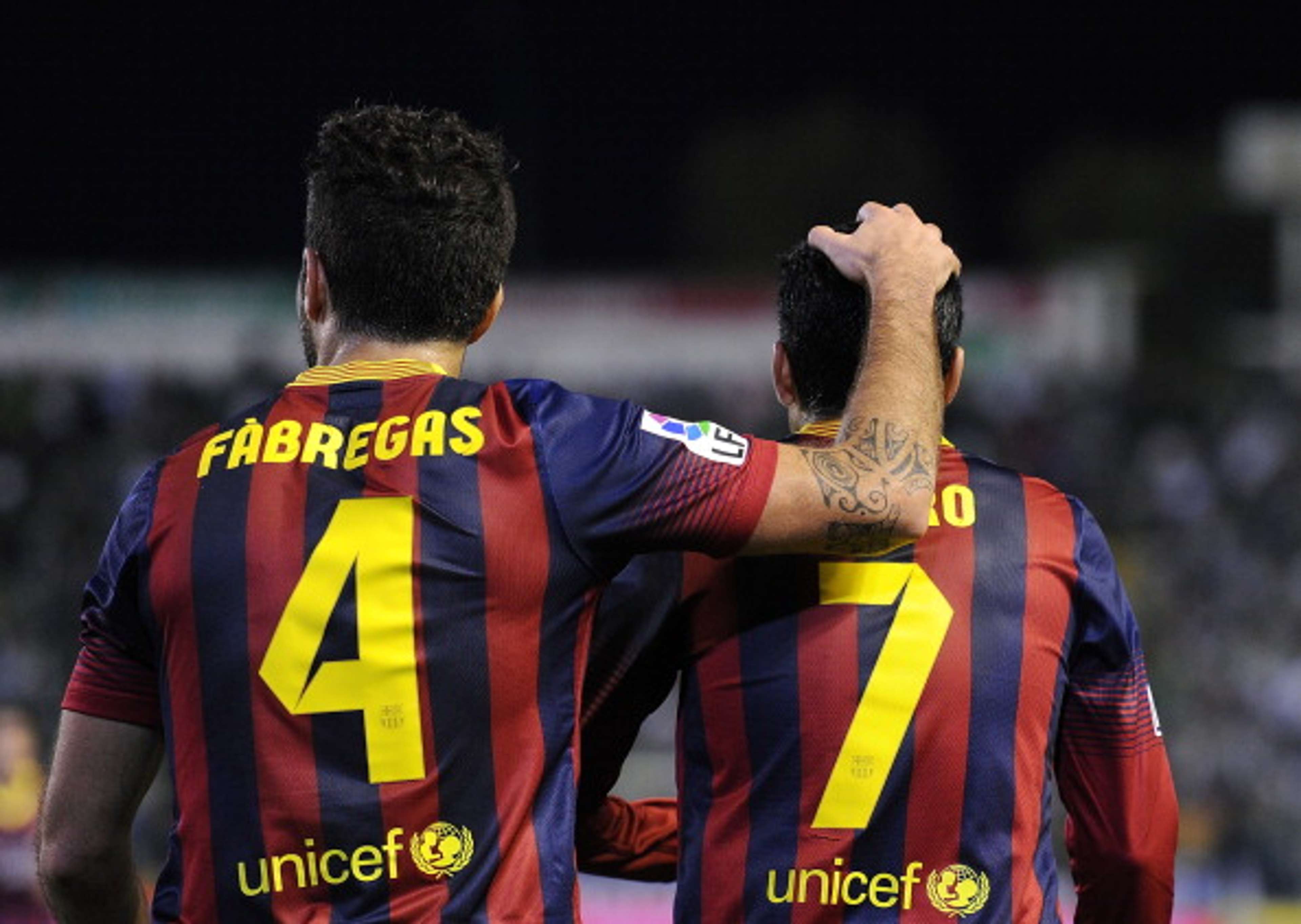 Cesc Fabregas Pedro Rodriguez Betis Barcelona La Liga 11102013