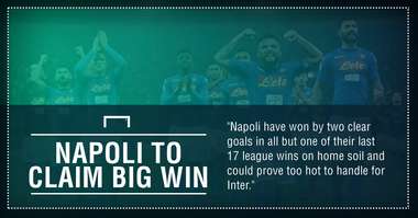 Napoli Inter graphic