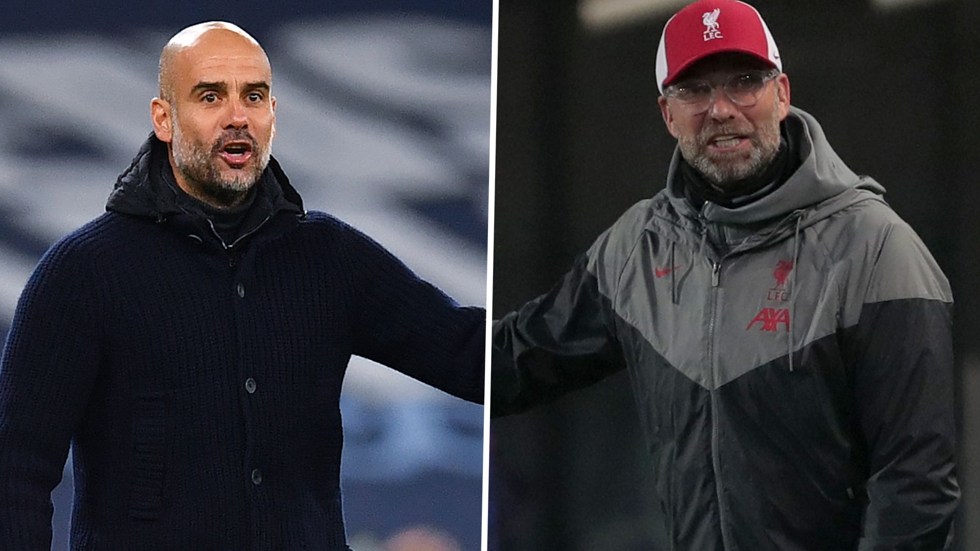 guardiola klopp manchester city liverpool