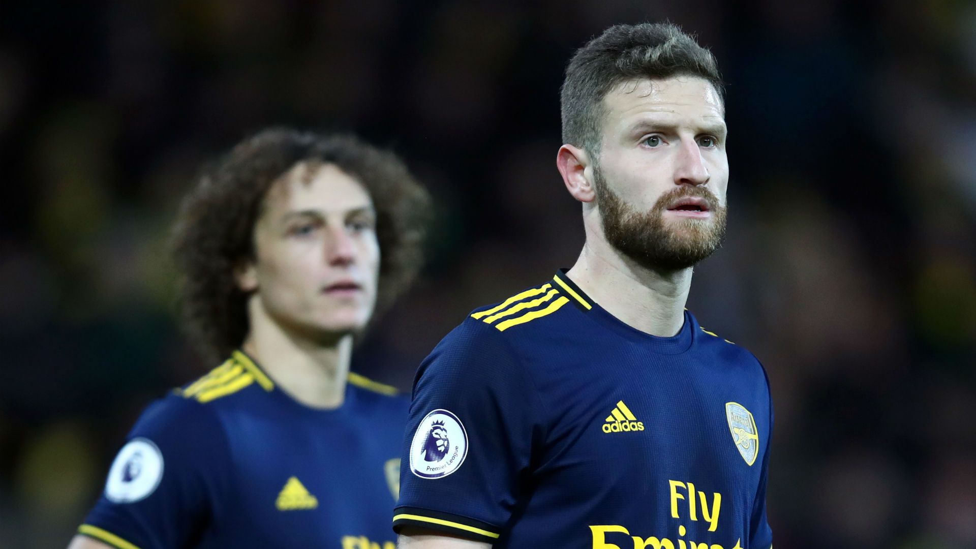 David Luiz Shkodran Mustafi Arsenal 2019-20