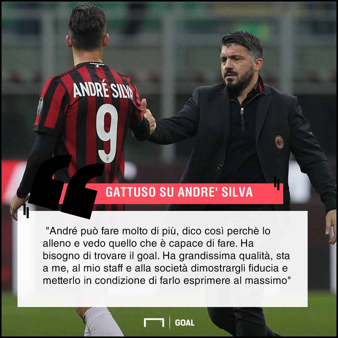 Gattuso su André Silva