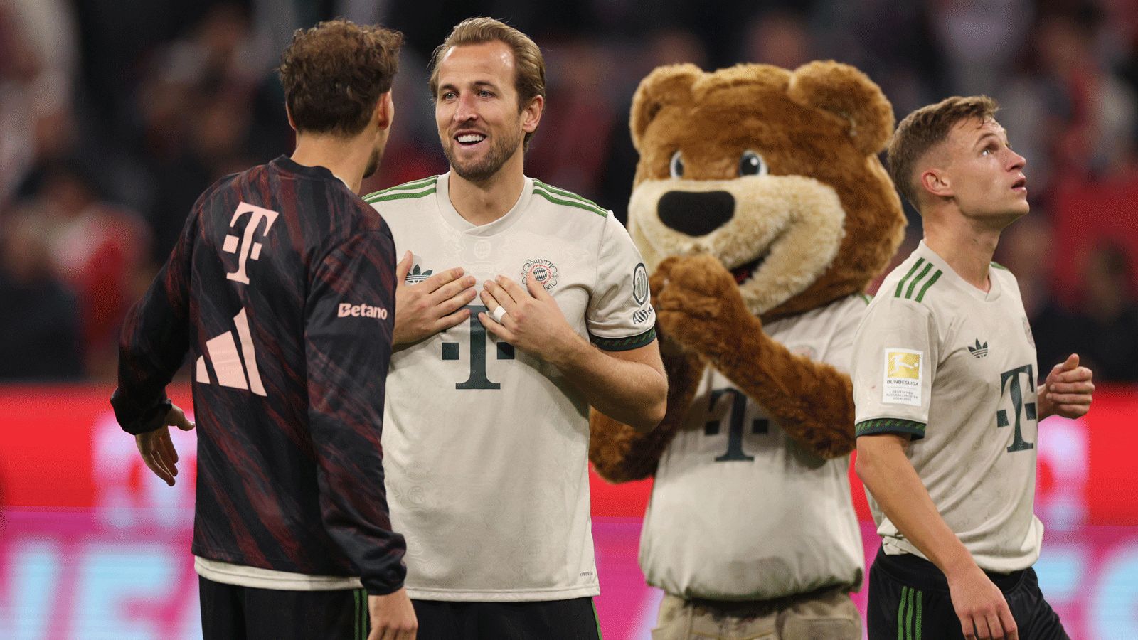 Leon Goretzka, Harry Kane, Joshua Kimmich