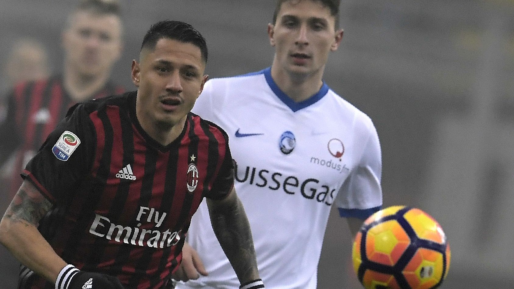 Gianluca Lapadula Milan Atalanta