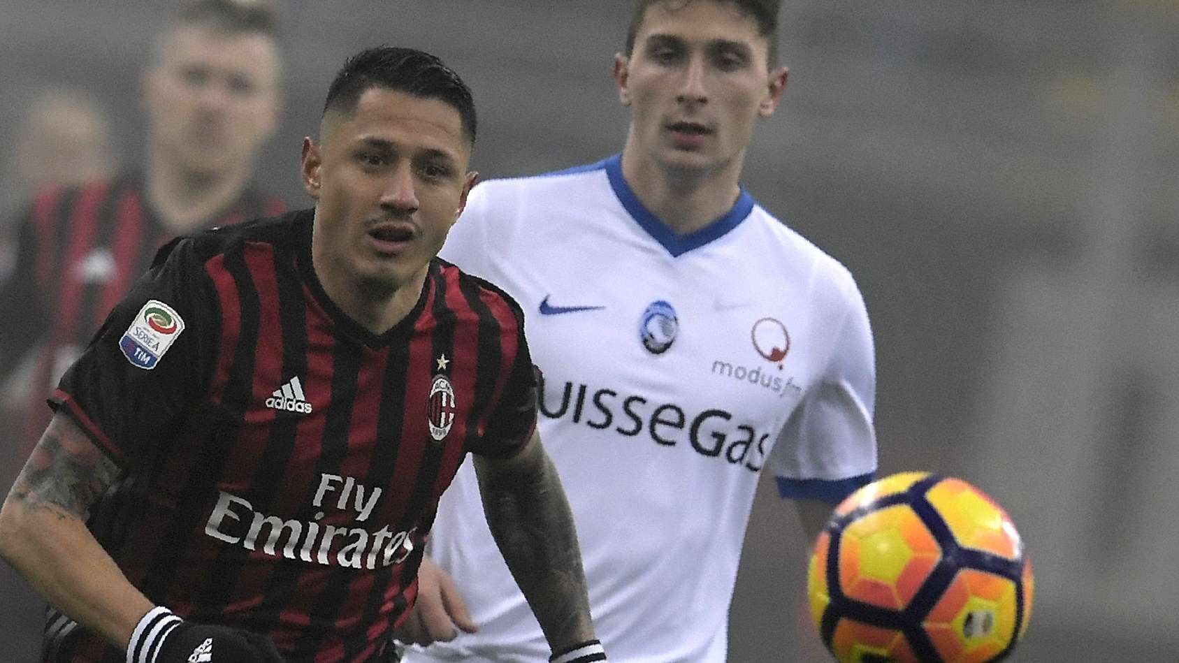 Gianluca Lapadula Milan Atalanta