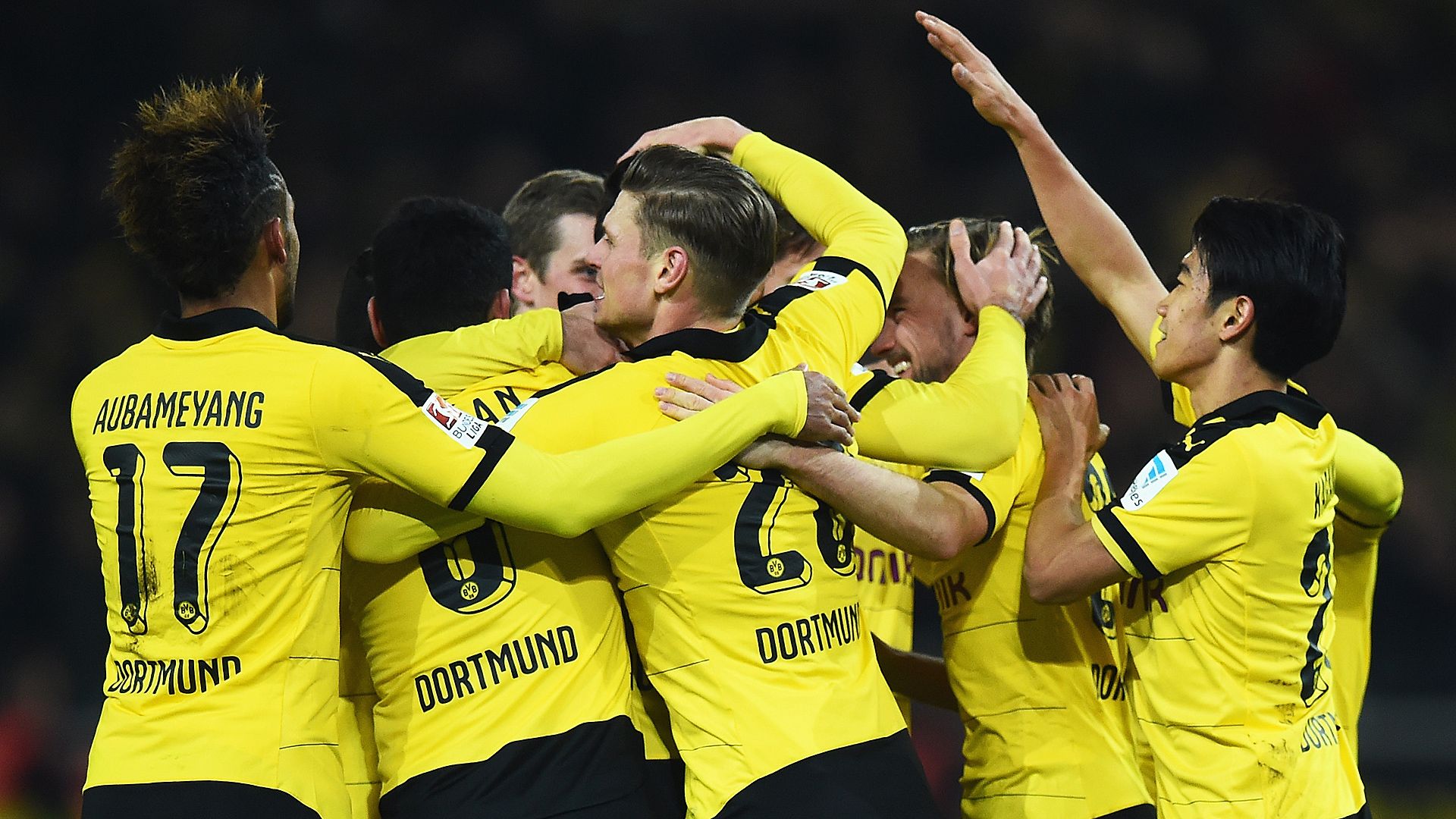 Borussia Dortmund Eintracht Frankfurt Bundesliga 12132015