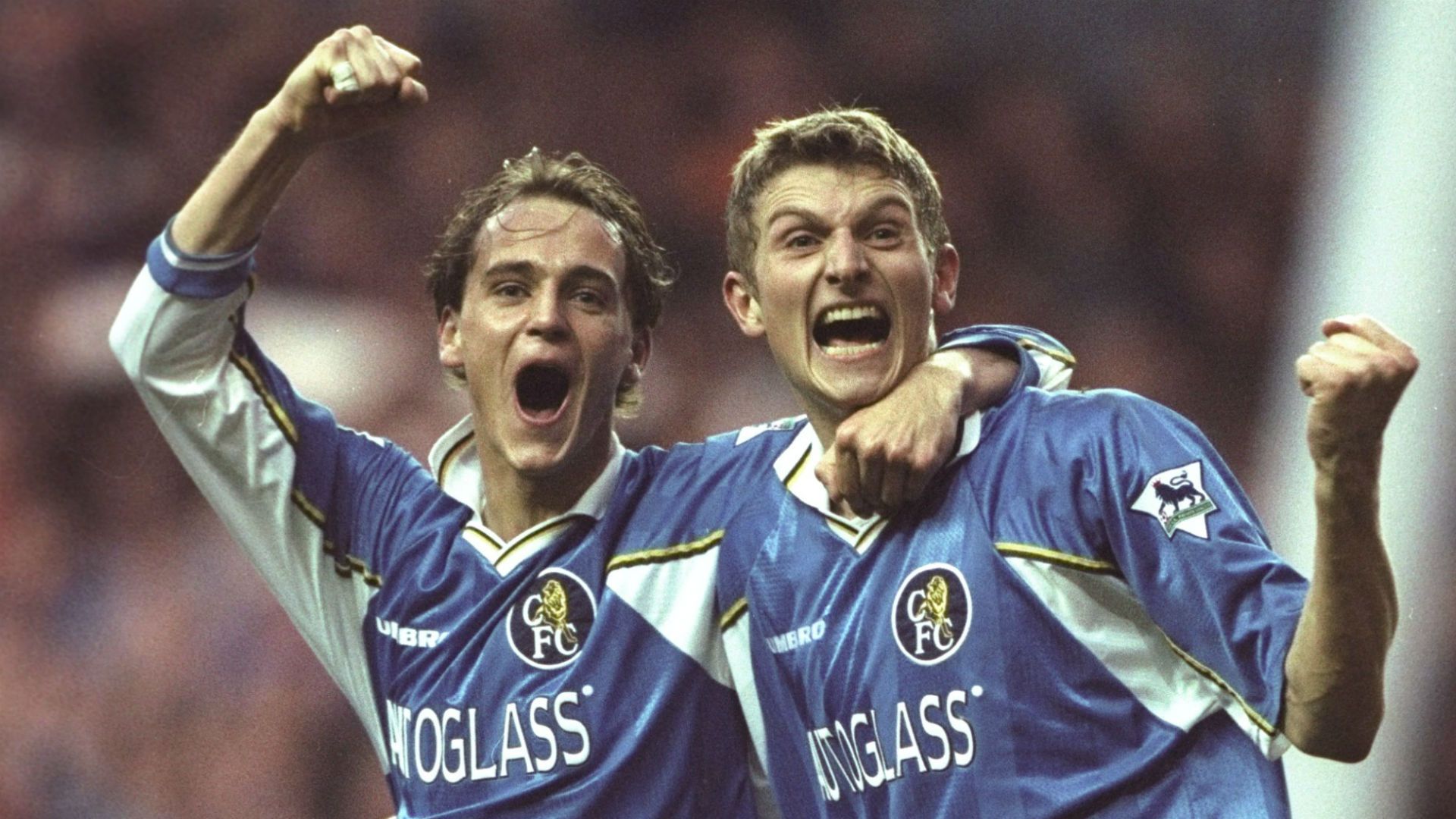 Mark Nicholls Tor Andre Flo Chelsea 1997