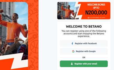 Betano Registration