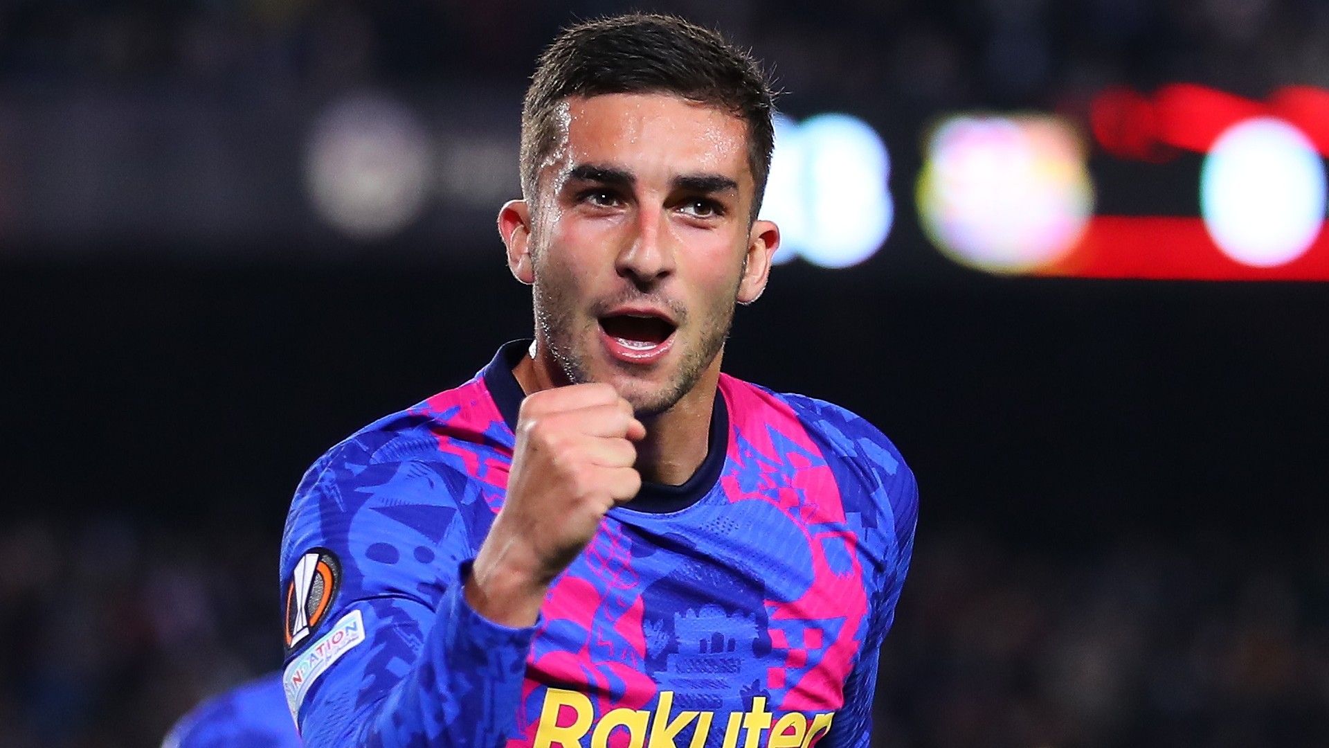 Ferran Torres Barcelona Europa League 2021-22